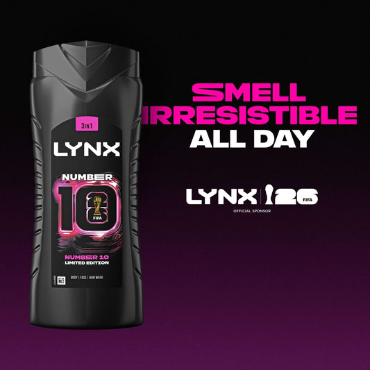 Lynx Men Limited Edition Number 10 Shower Gel Body Wash 500ml — image 2