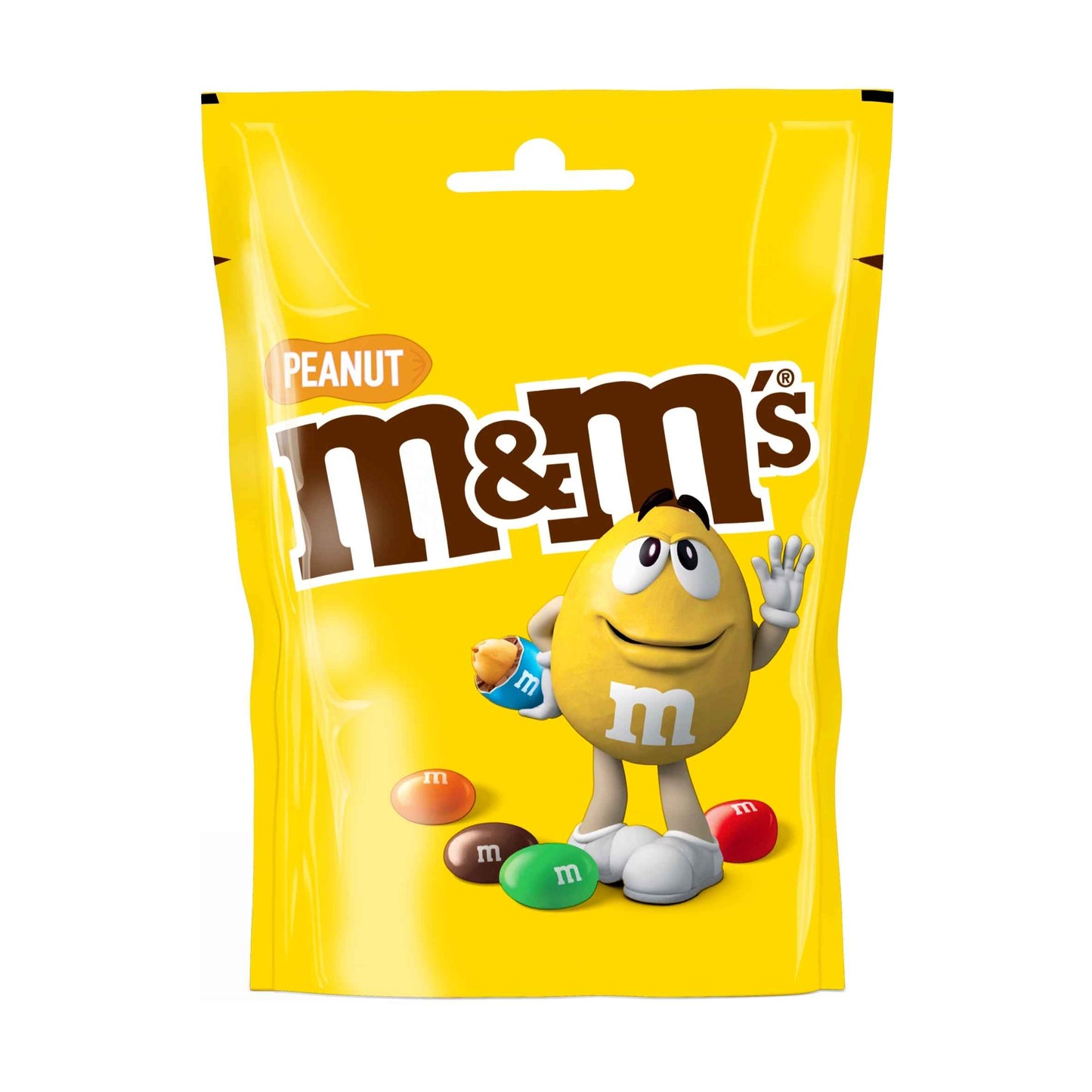 M&M'S Peanut Milk Chocolate Bag Pouch 112g