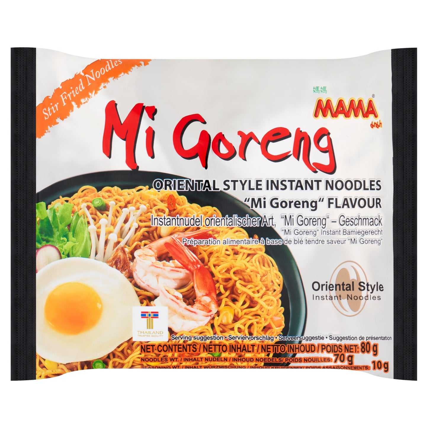 Mama Mi Goreng Oriential Style Instant Noodles 80G — image 1