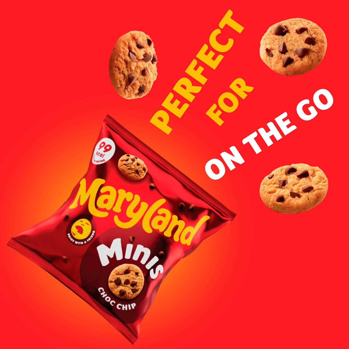 MARYLAND Minis Cookies - Choc Chip 6 Mini Bags 118.8g