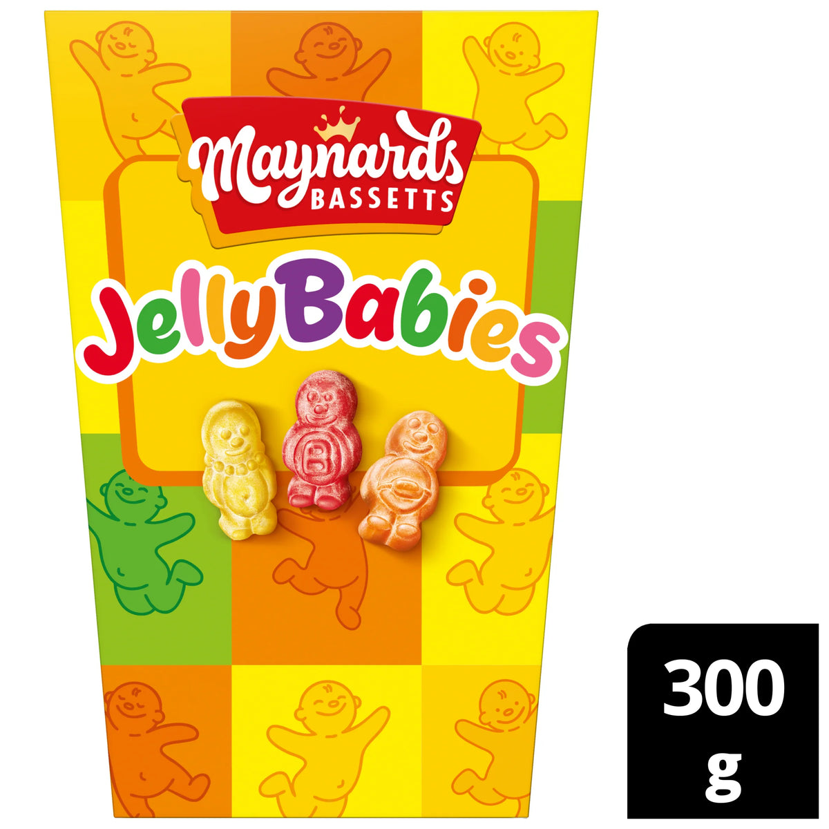 MAYNARDS BASSETTS JELLY BABIES CARTON 300G — image 1
