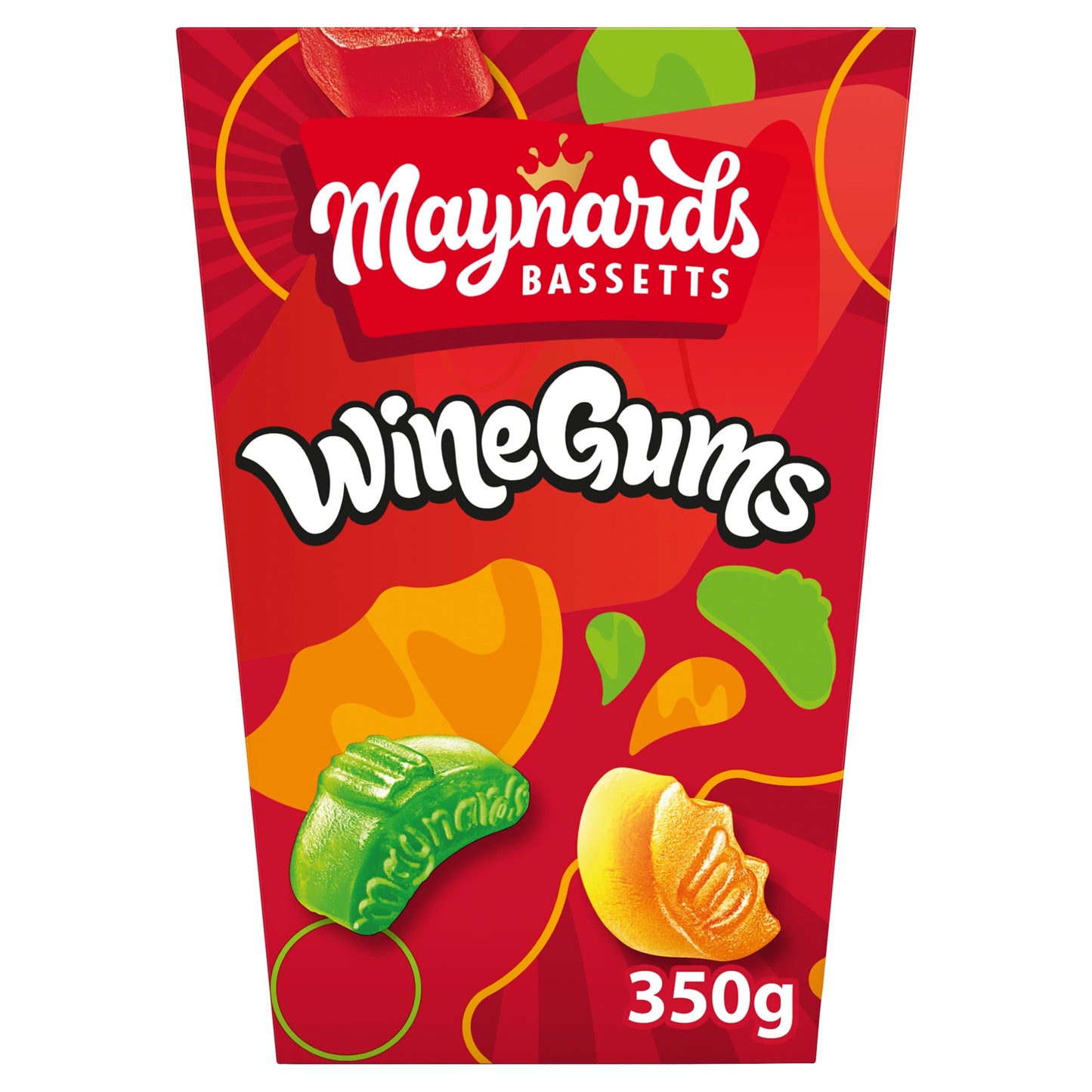 Maynards Bassetts Wine Gums Sweets Carton 350G — image 1