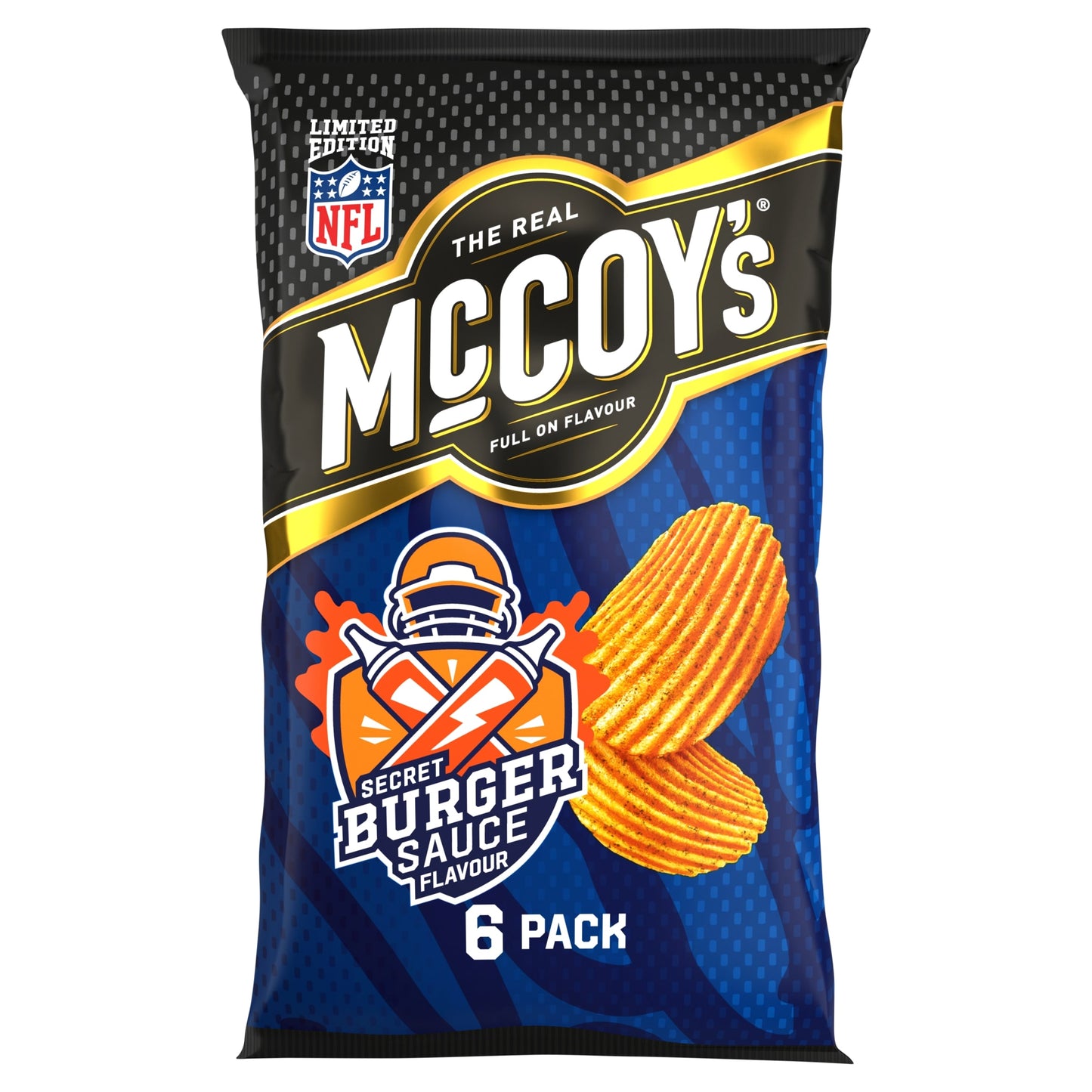 McCoy's Secret Burger Sauce Multipack Crisps 6x25g — image 1