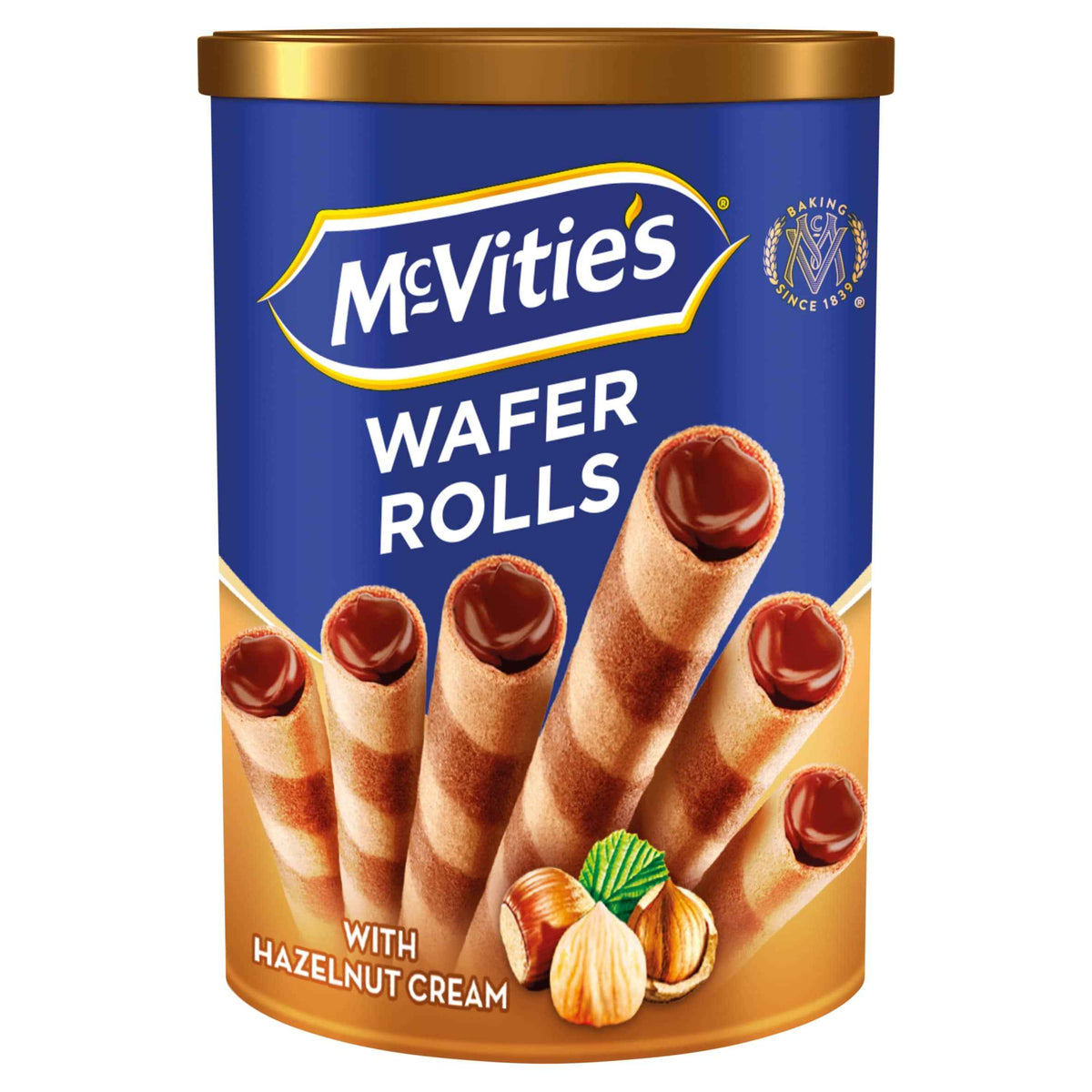 Mcvitie’s Hazelnut Wafer Rolls 170g