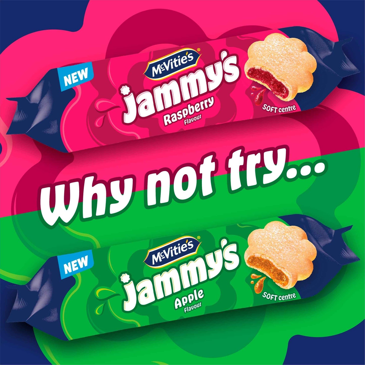 McVitie's Jammy's Raspberry Biscuits 136.5g gallery