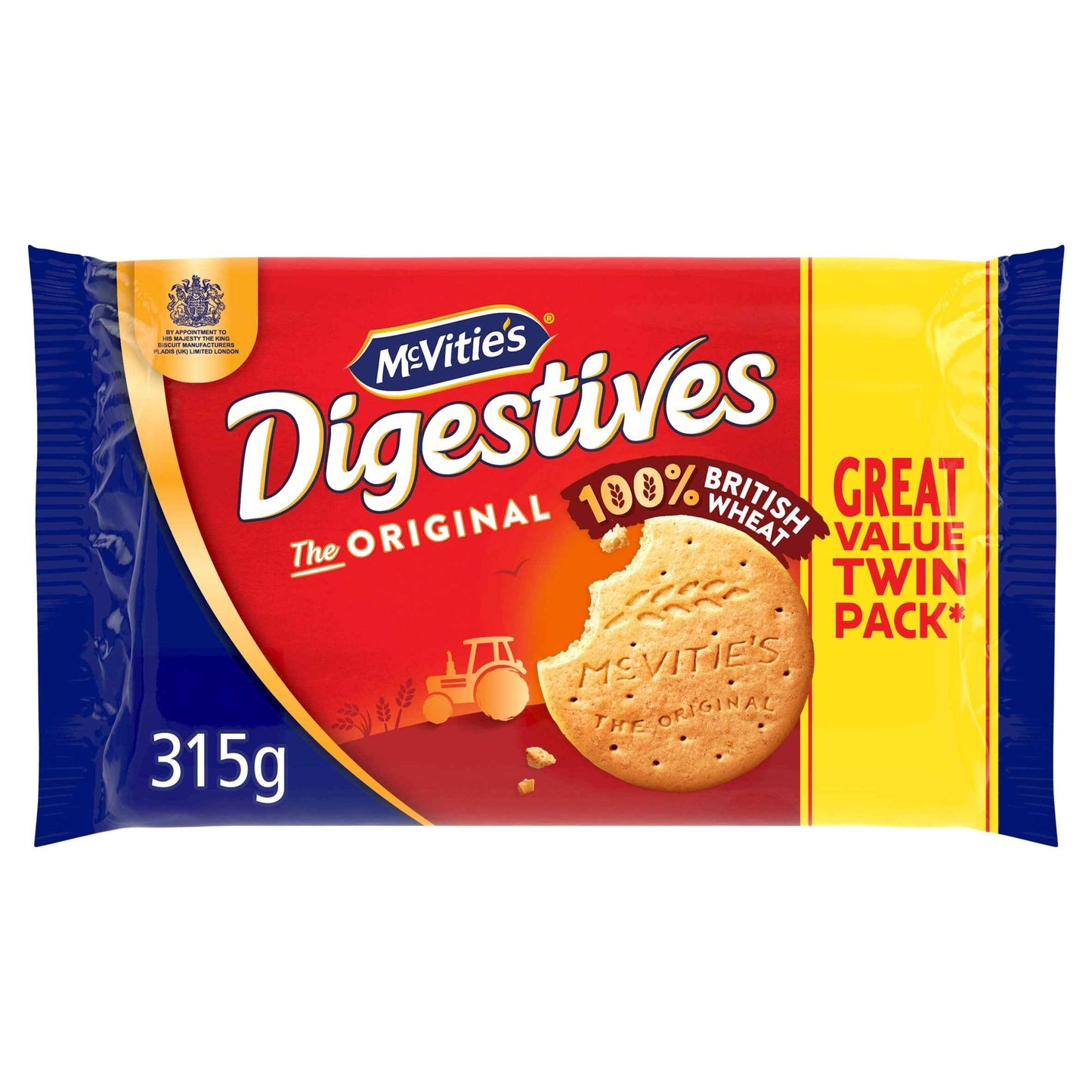 McVitie's Original Digestive Twin Pack 315g