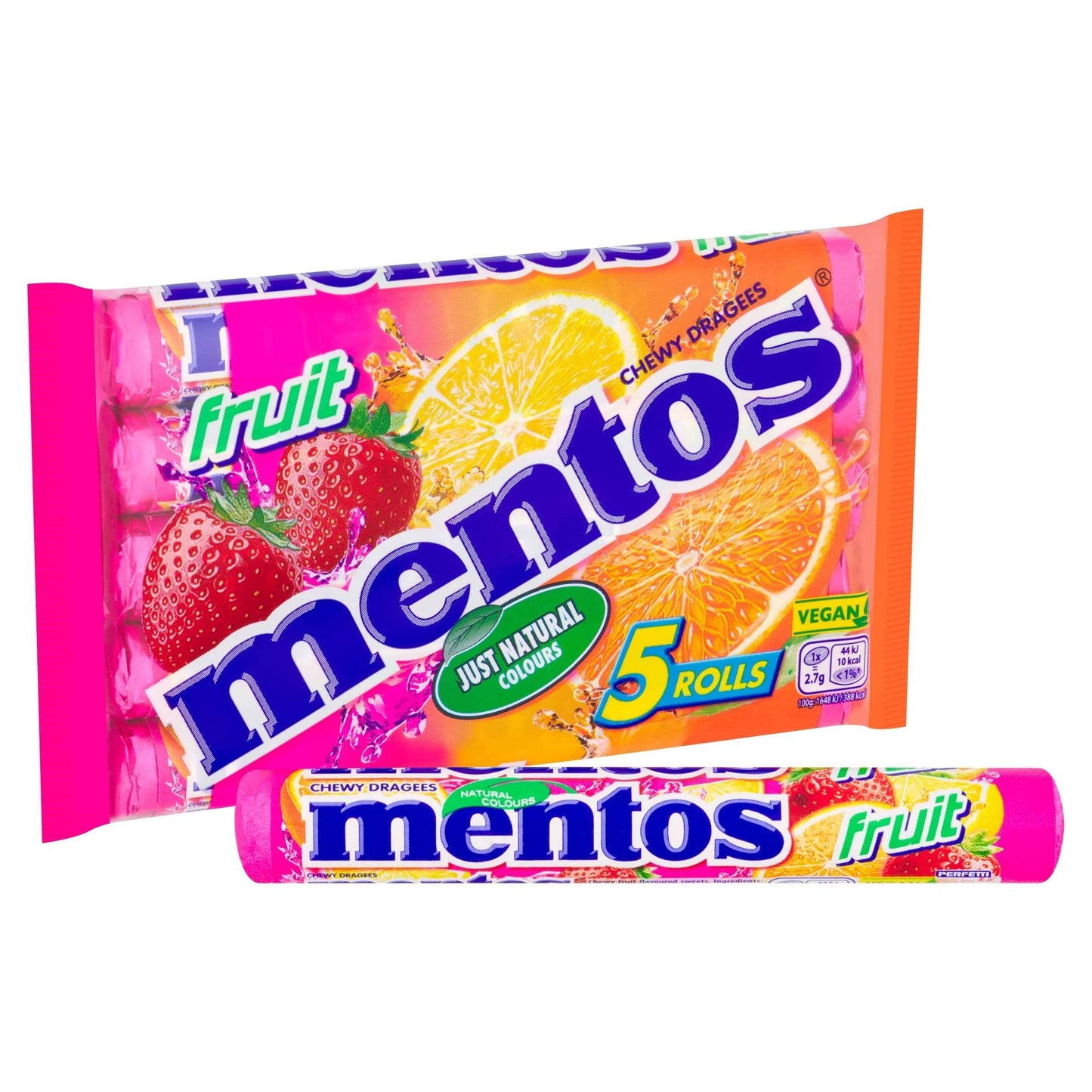 MENTOS Fruit Che Wy Sweets 5 X 38 G 5x38g gallery