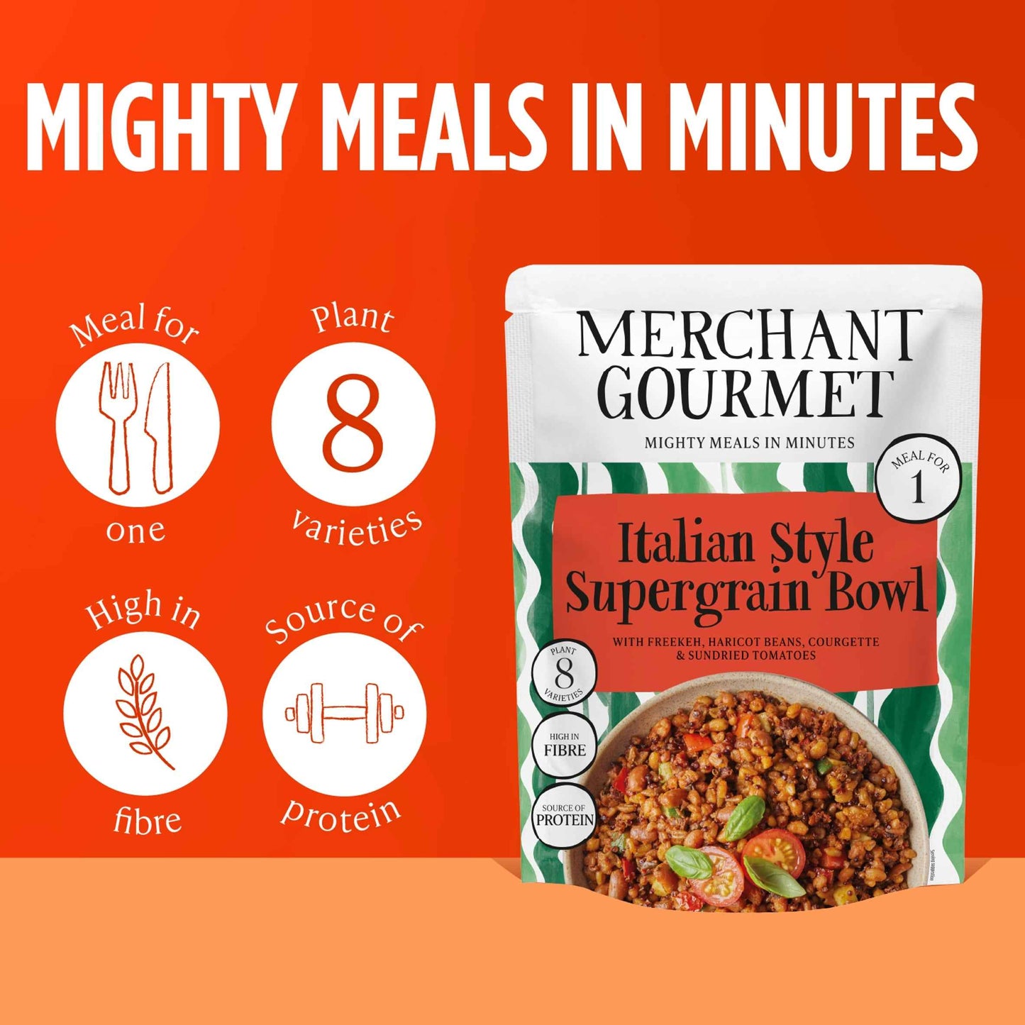 MERCHANT GOURMET Italian Supergrain Bowl 220g gallery