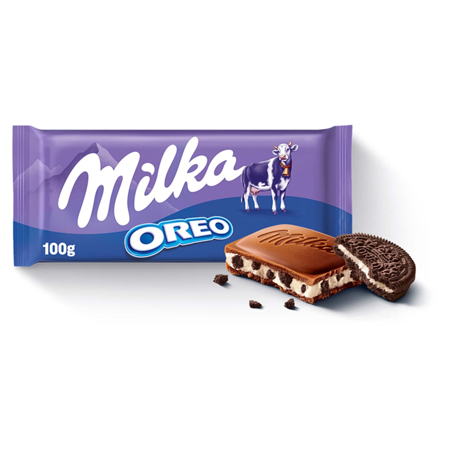 Milka Oreo Chocolate Bar 100G — image 1
