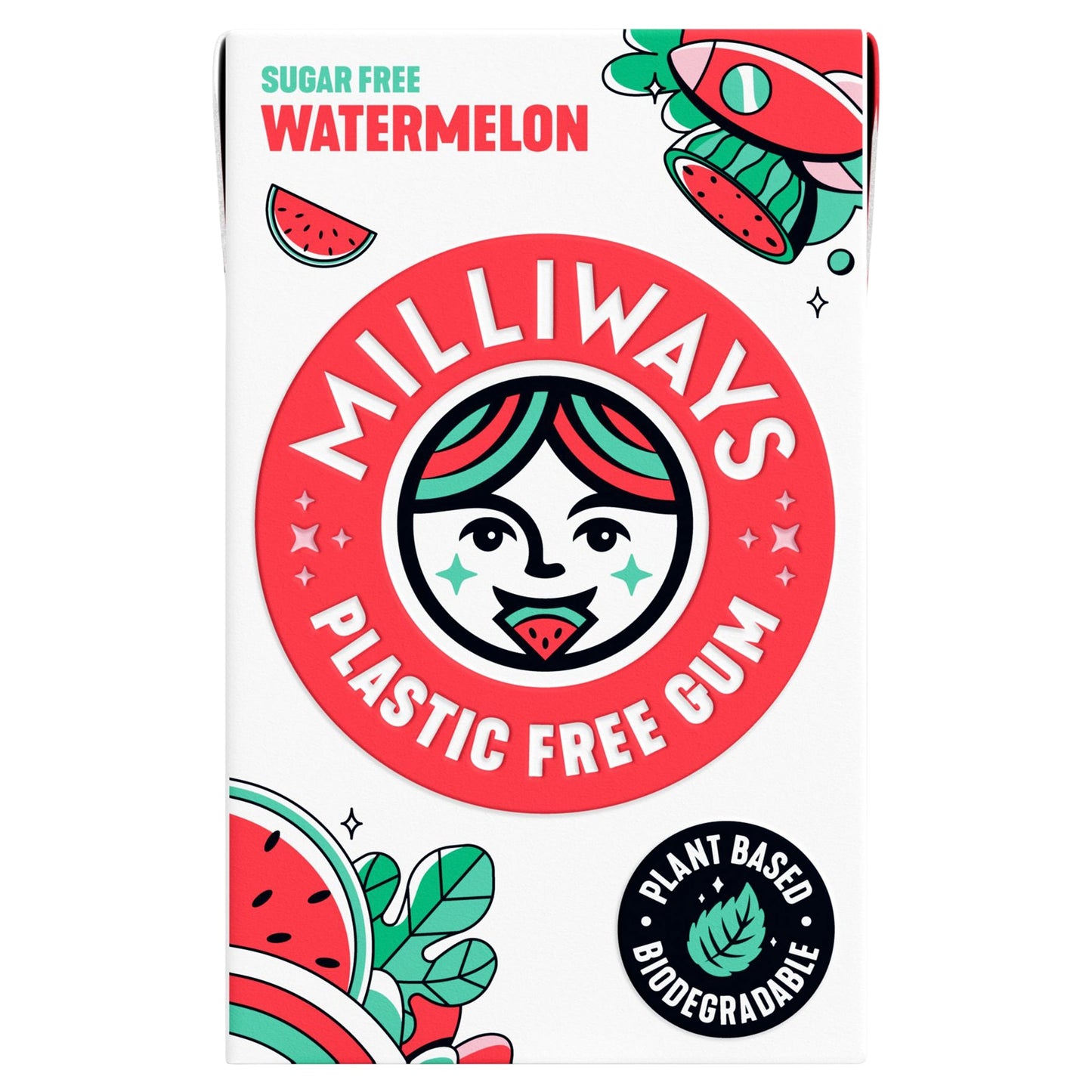 Milliways Super Natural Gum Watermelon 19g — image 1