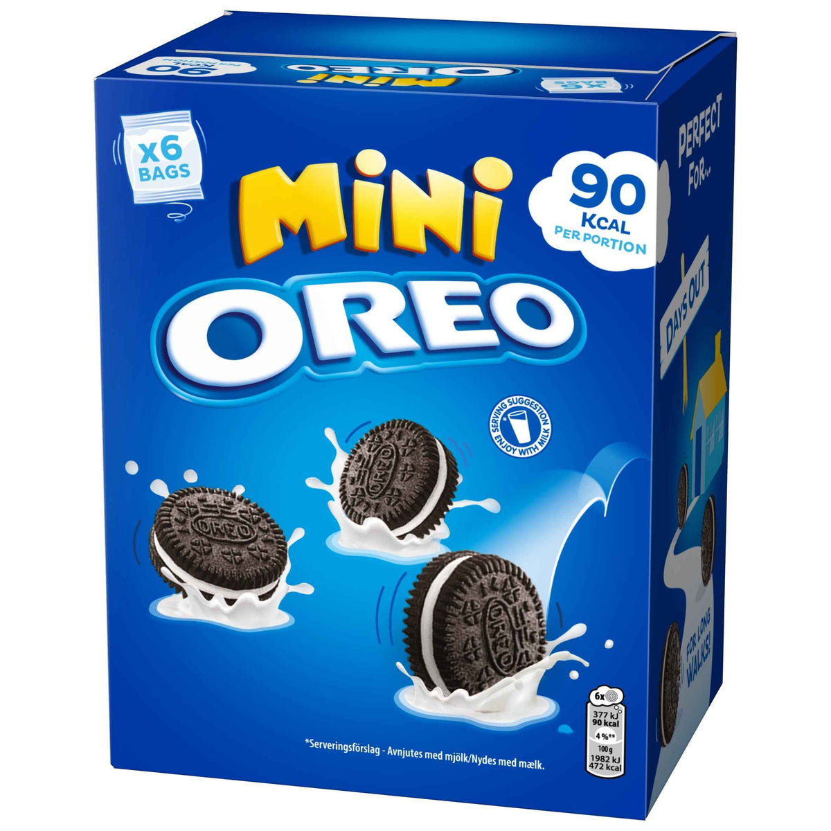 mini oreo biscuit snack pack 114g 5 114g pack