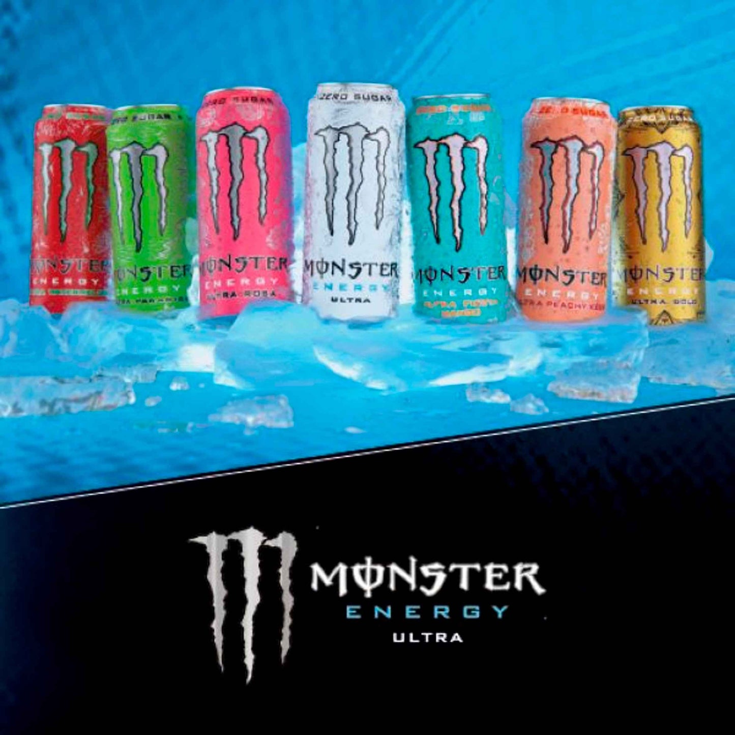 MONSTER ENERGY Ultra Rosa Zero Sugar 9x500ml