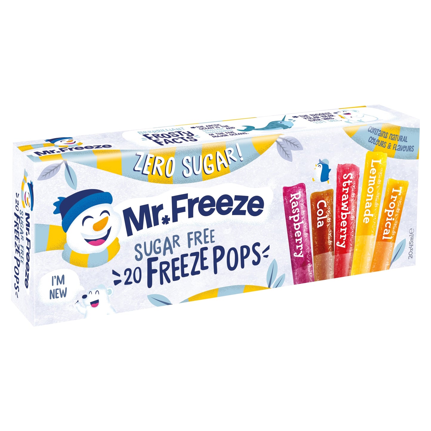 Mr Freeze Sugar Free Freeze Pops 20 X 45Ml — image 1
