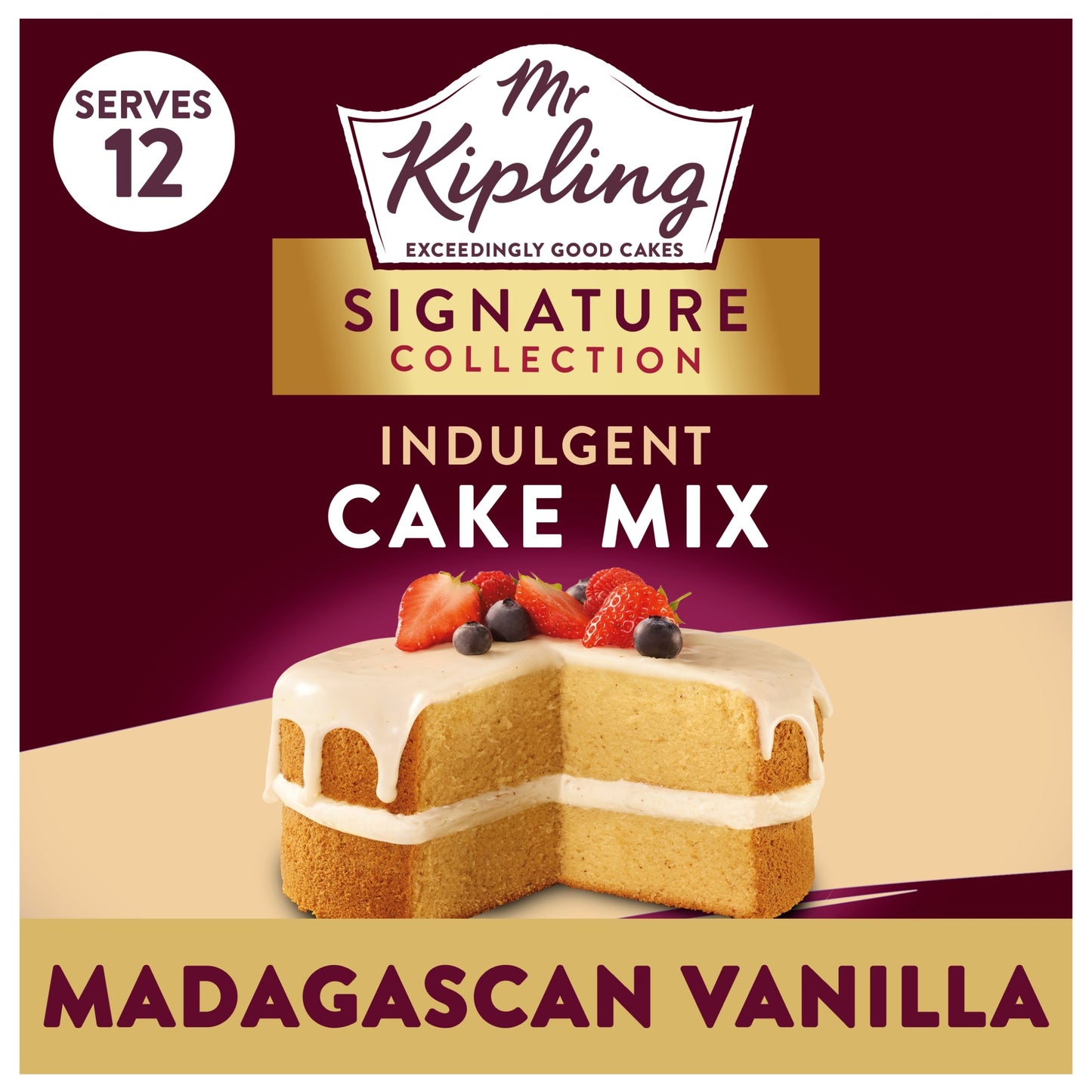 Mr Kipling Signature Baking Madagascan Vanilla Cake Mix 425g — image 1