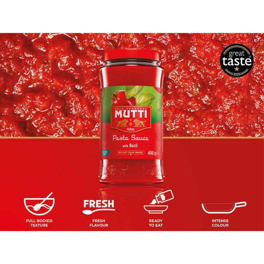 Mutti Tomato Pasta Sauce with Basil 400g — image 2