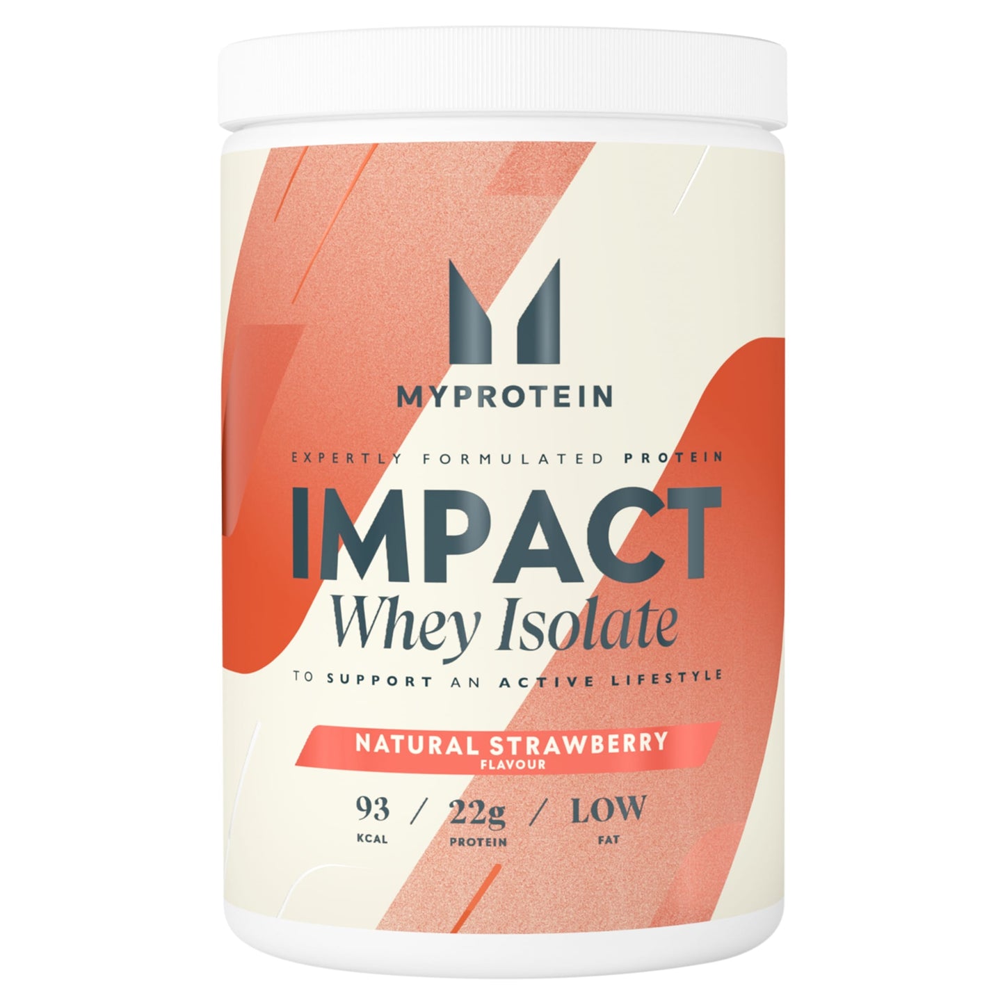 My Protein Impact Whey Isolate Powder Natural Strawberry Flavour 480g — image 1