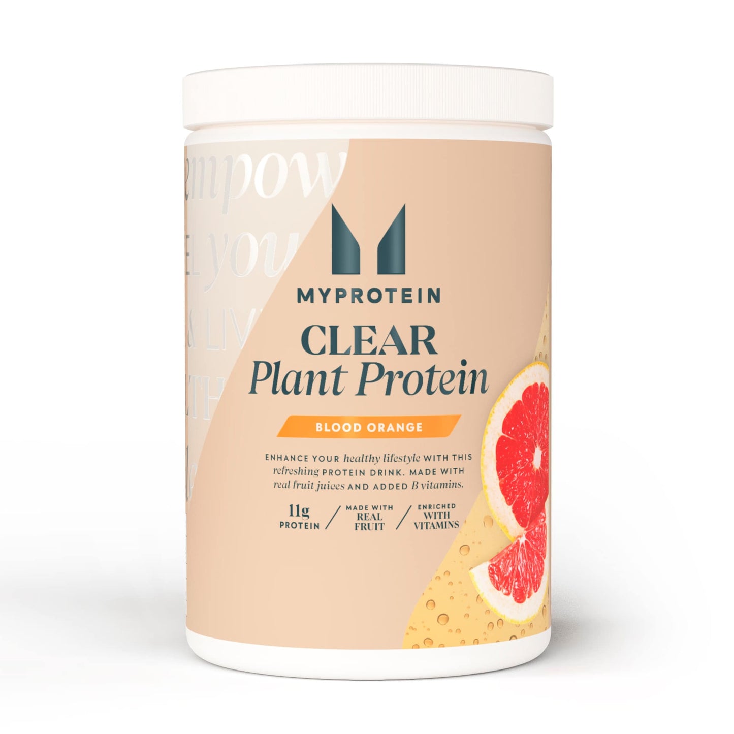 Myvegan Clear Vegan Protein Blood Orange 320g — image 1