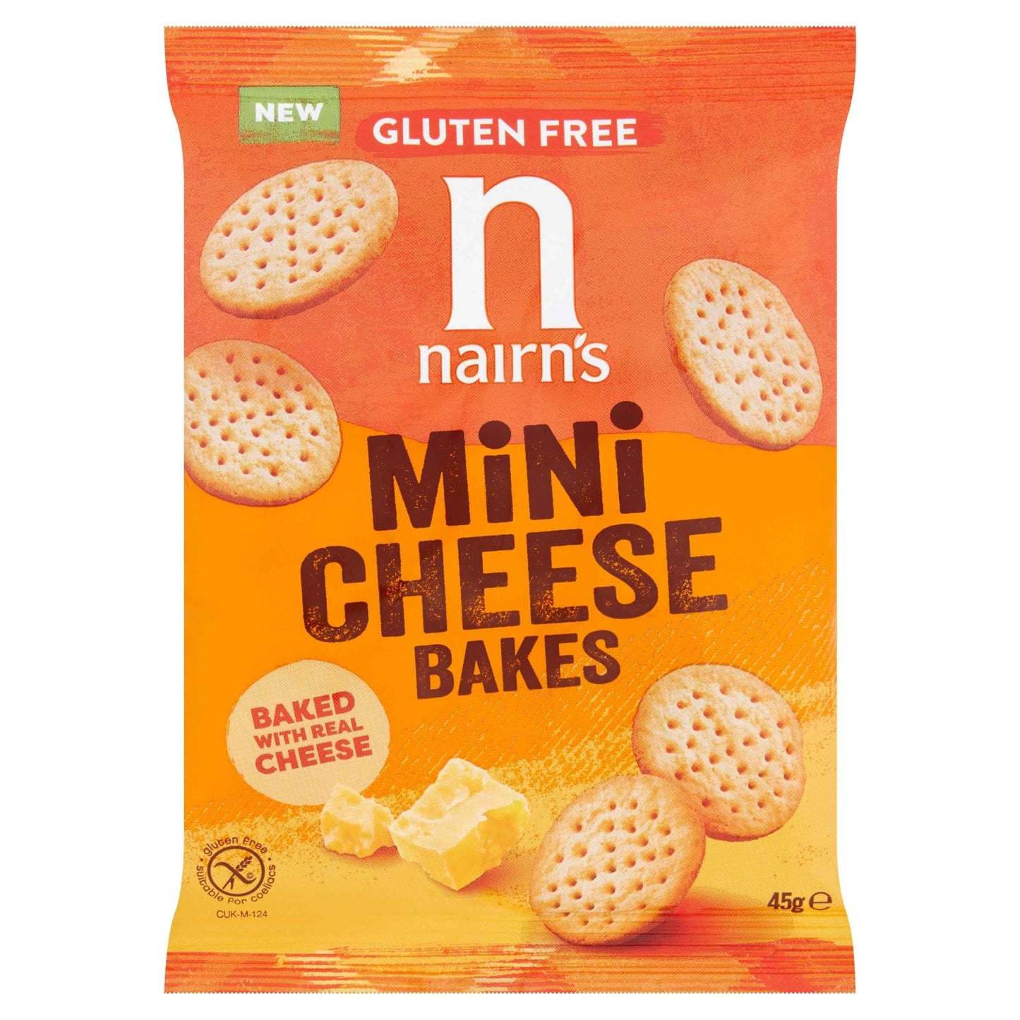 Nairn's Gluten Free Mini Cheese Snacks 45g