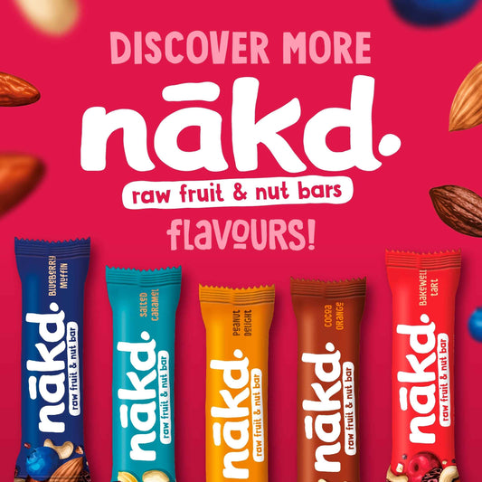 NAKD Berry Delight Raw Fruit & Nut Bar 4x35g