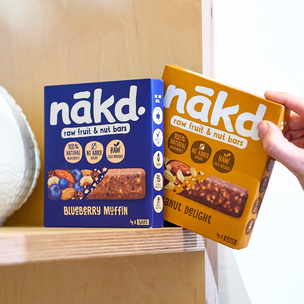 NAKD Peanut Delight Raw Fruit & Nut Bar 4x35g gallery