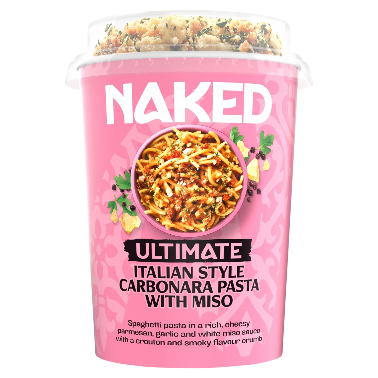Naked Ultimate Italian Style Carbonara Pasta with Miso 80G — image 1