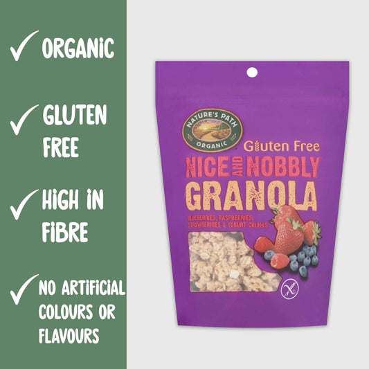 NATURE'S PATH Gluten Free Mixed Berries & Yogurt 300g