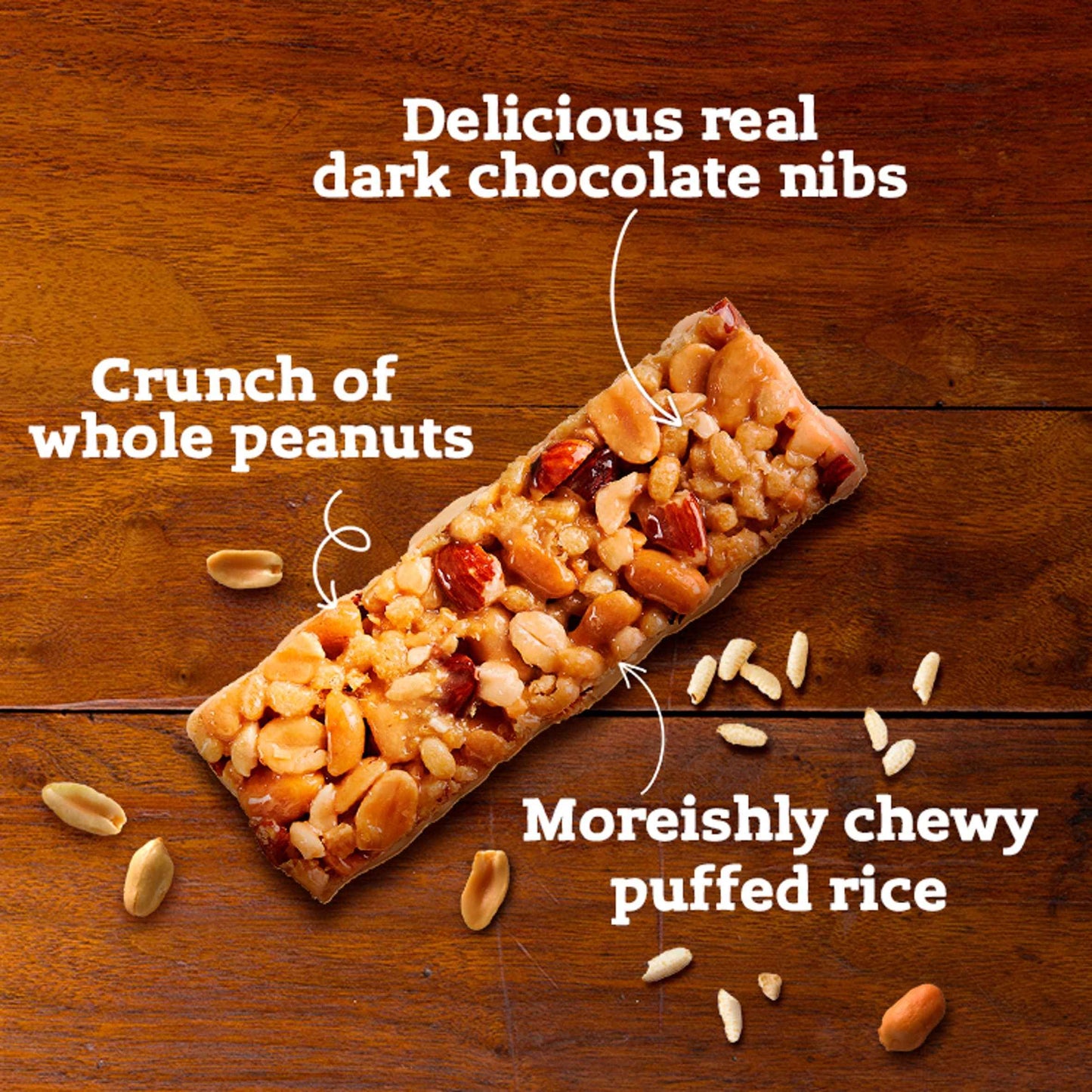 NATURE VALLEY Protein Salted Caramel Nut Cereal Bar 40g gallery