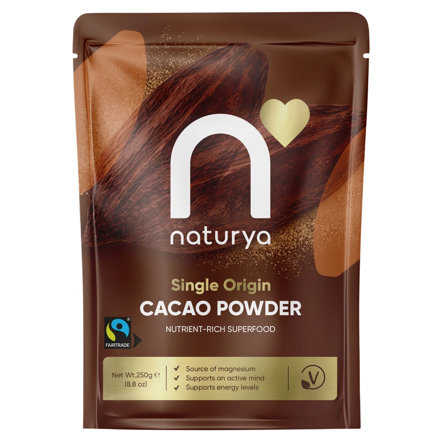 Naturya Single Origin Cacao Powder Fairtrade 250g — image 1