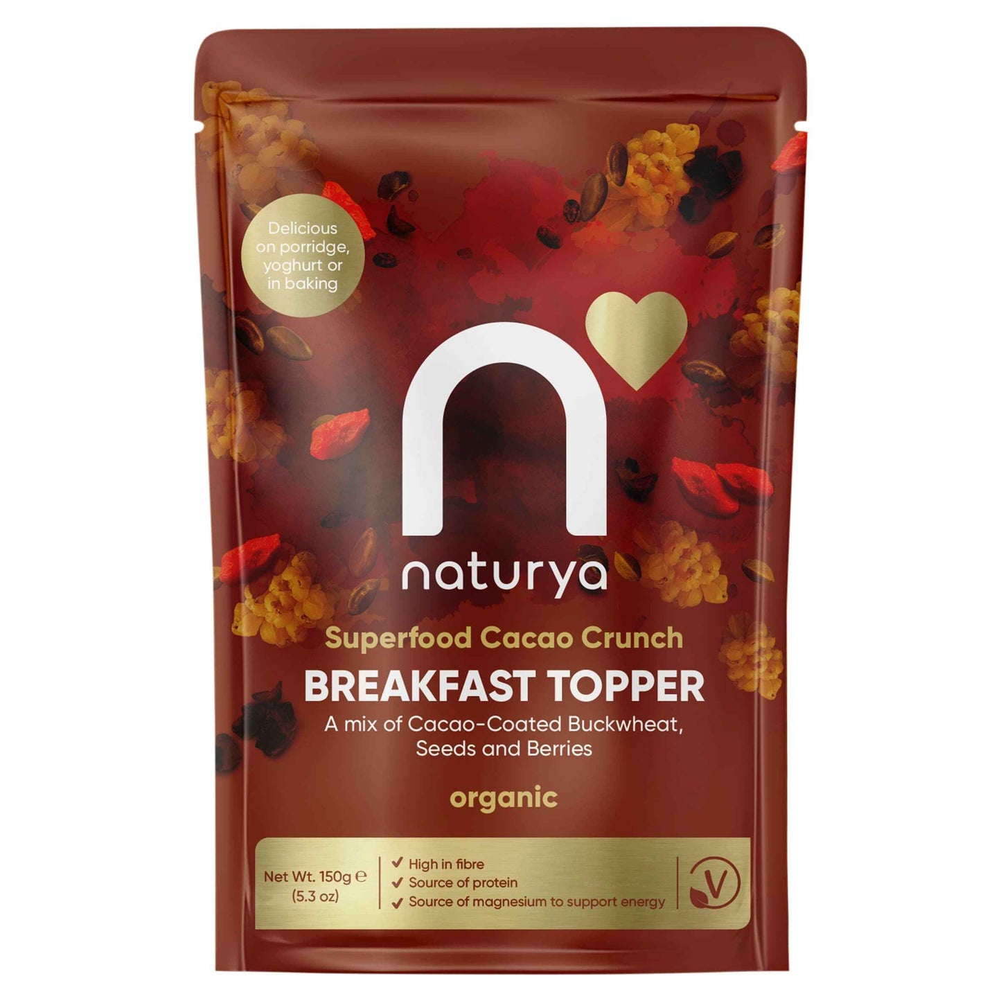 NATURYA Super Boost Breakfast Cacao 150g