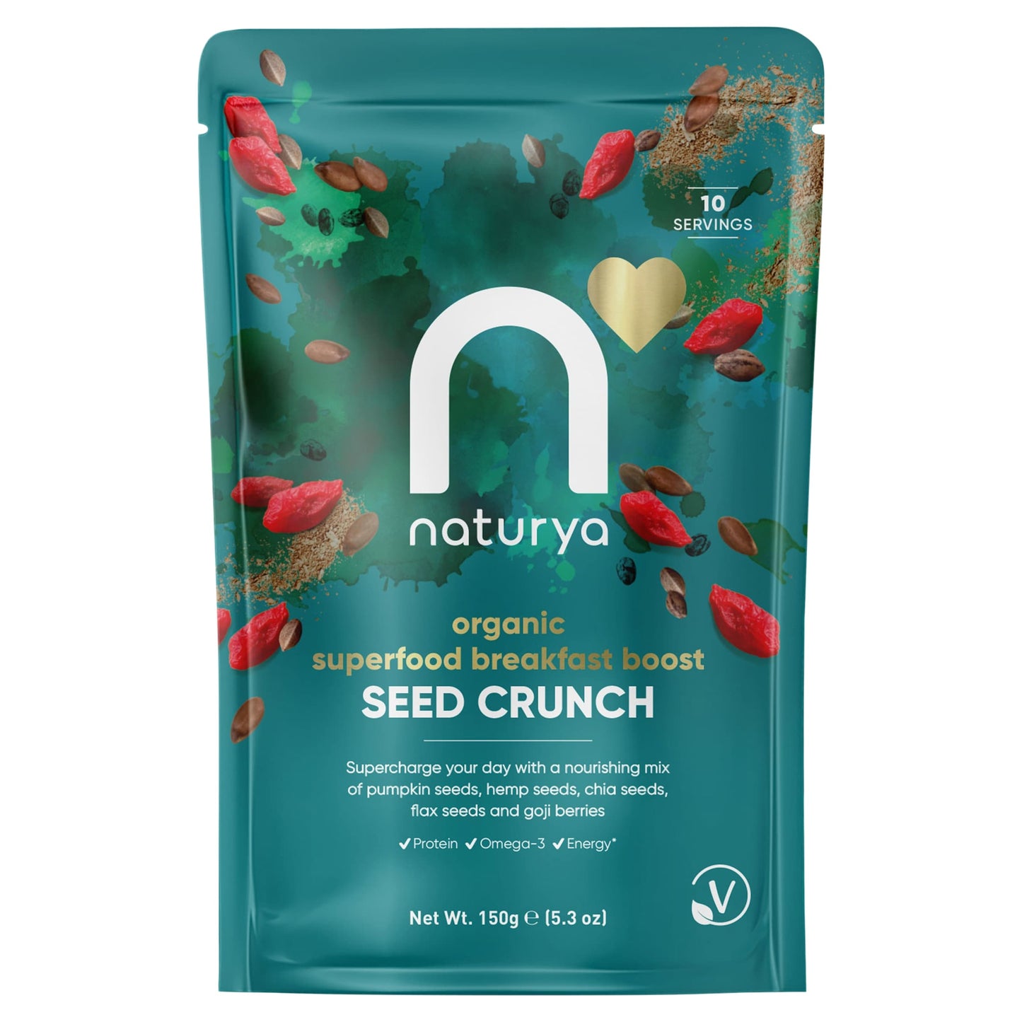Naturya Super Food Breakfast Seed Crunch 150G — image 1