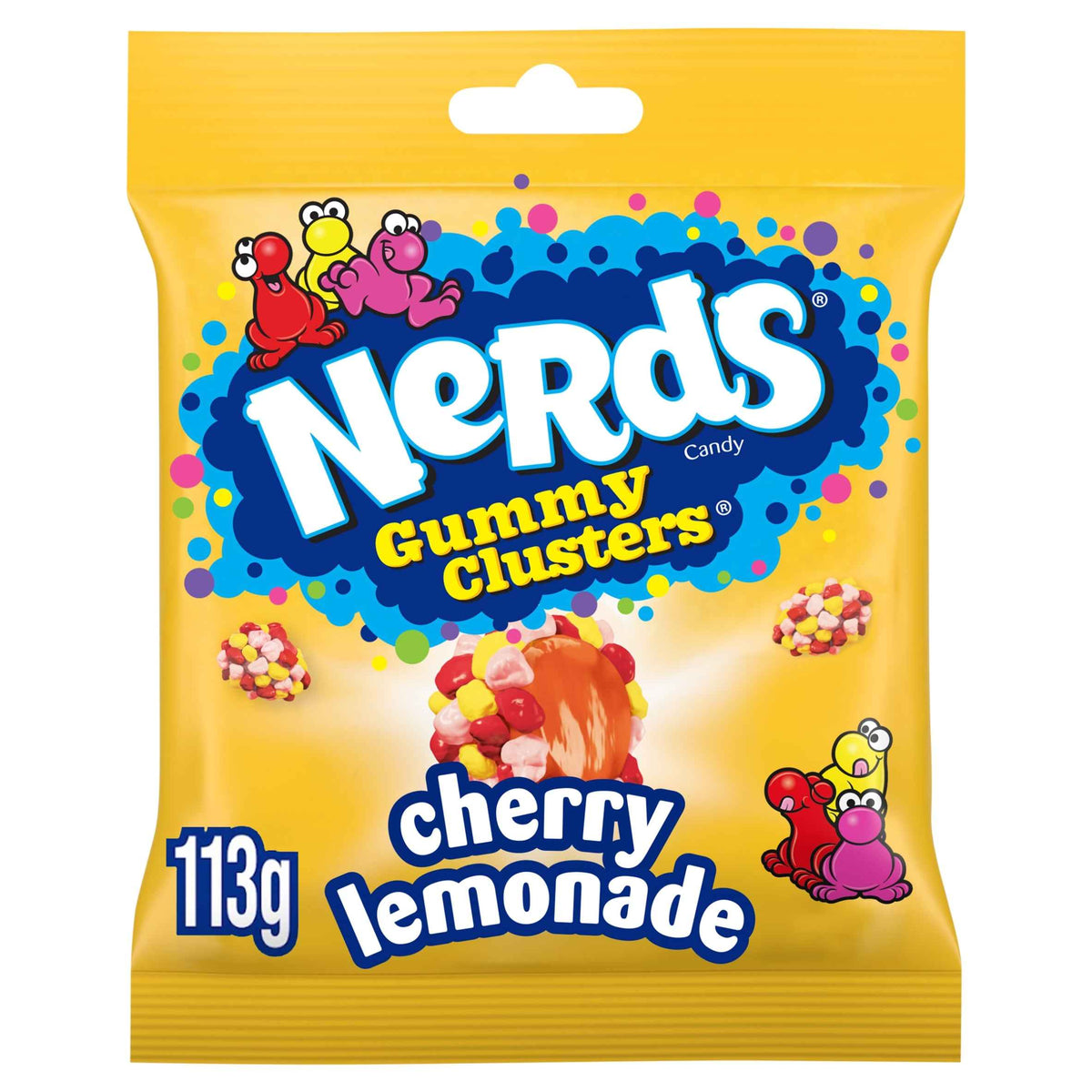 NERDS Gummy Clusters Cherry Lemonade 113g