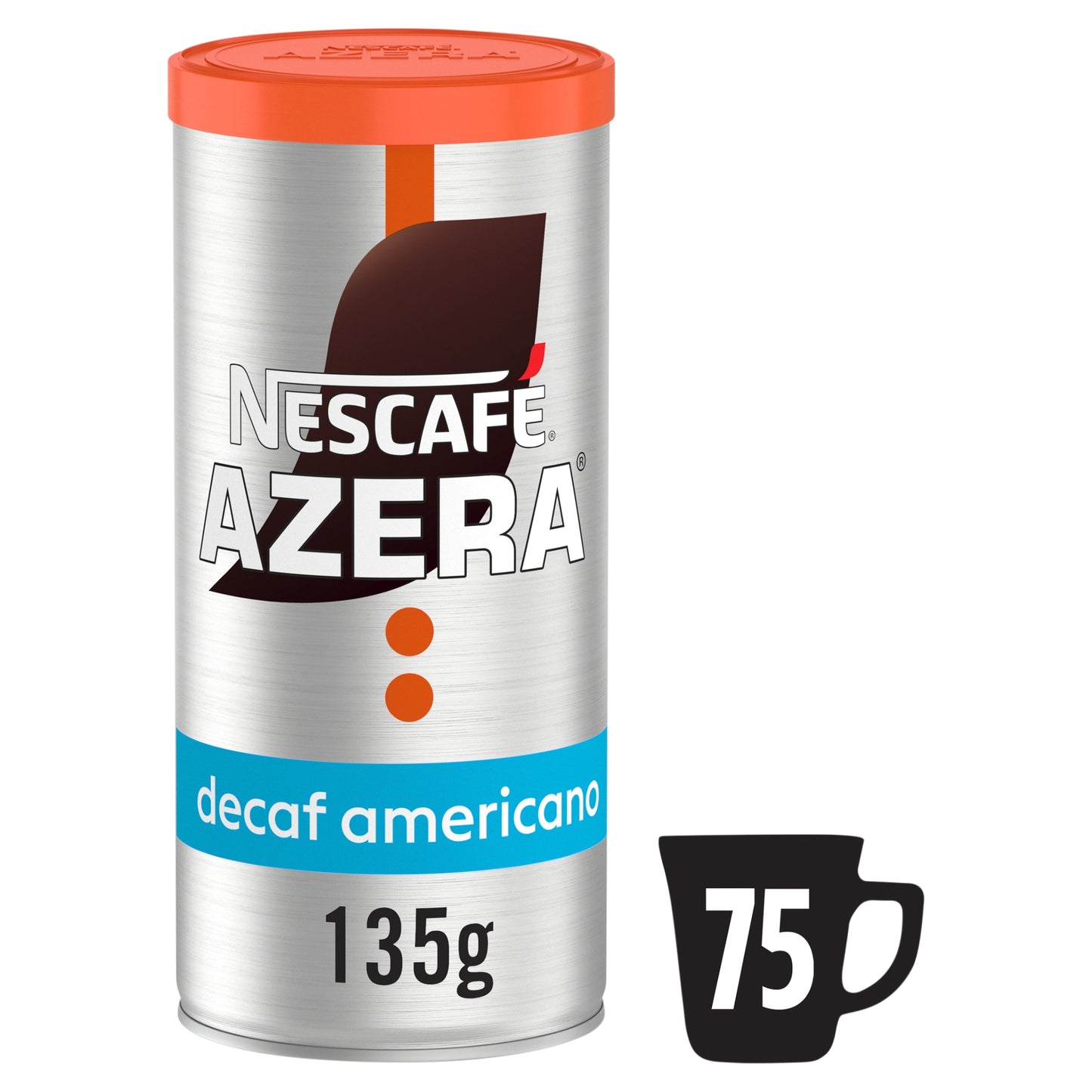 Nescafe Azera Americano Decaf Instant Coffee 135g — image 1