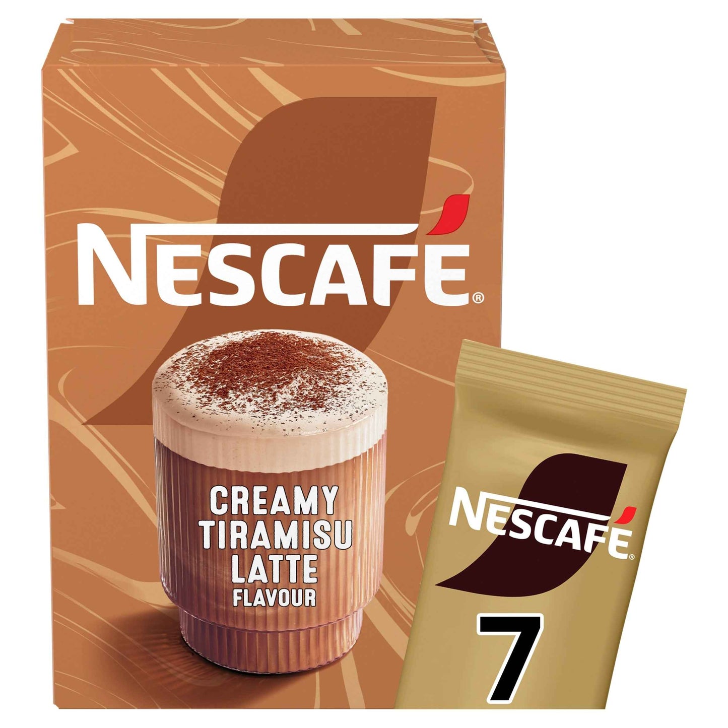 NESCAFE Desert Edition Creamy Tiramisu Latte Flavour 7 Sachets 136.5g