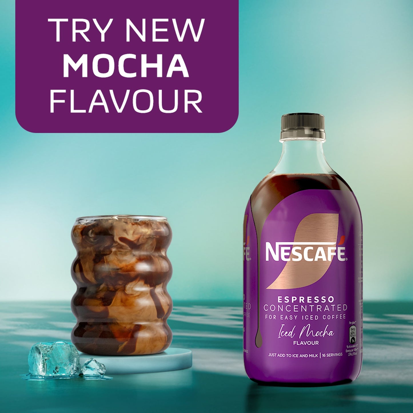 Nescafe Iced Coffee Espresso Concentrated Mocha Flavour 500ml — image 4