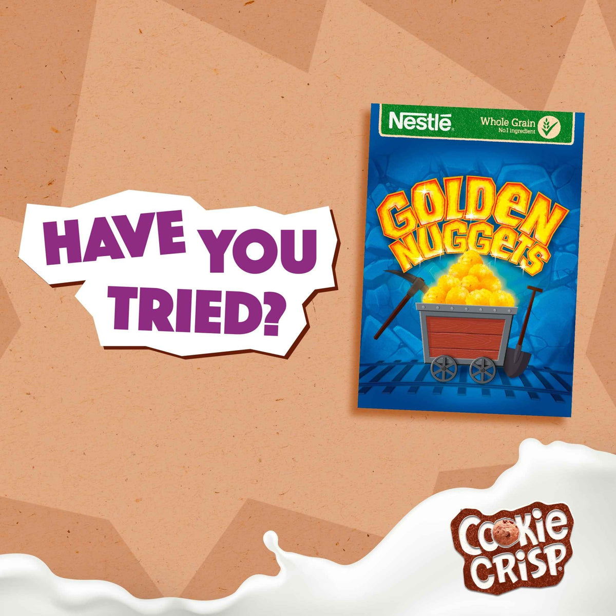 Nestlé COOKIE CRISP Chocolate Breakfast Cereal 500g extra photo