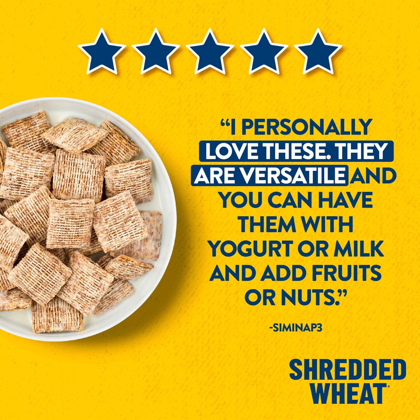 Nestlé Shredded Wheat Bitesize Breakfast Cereal 720g