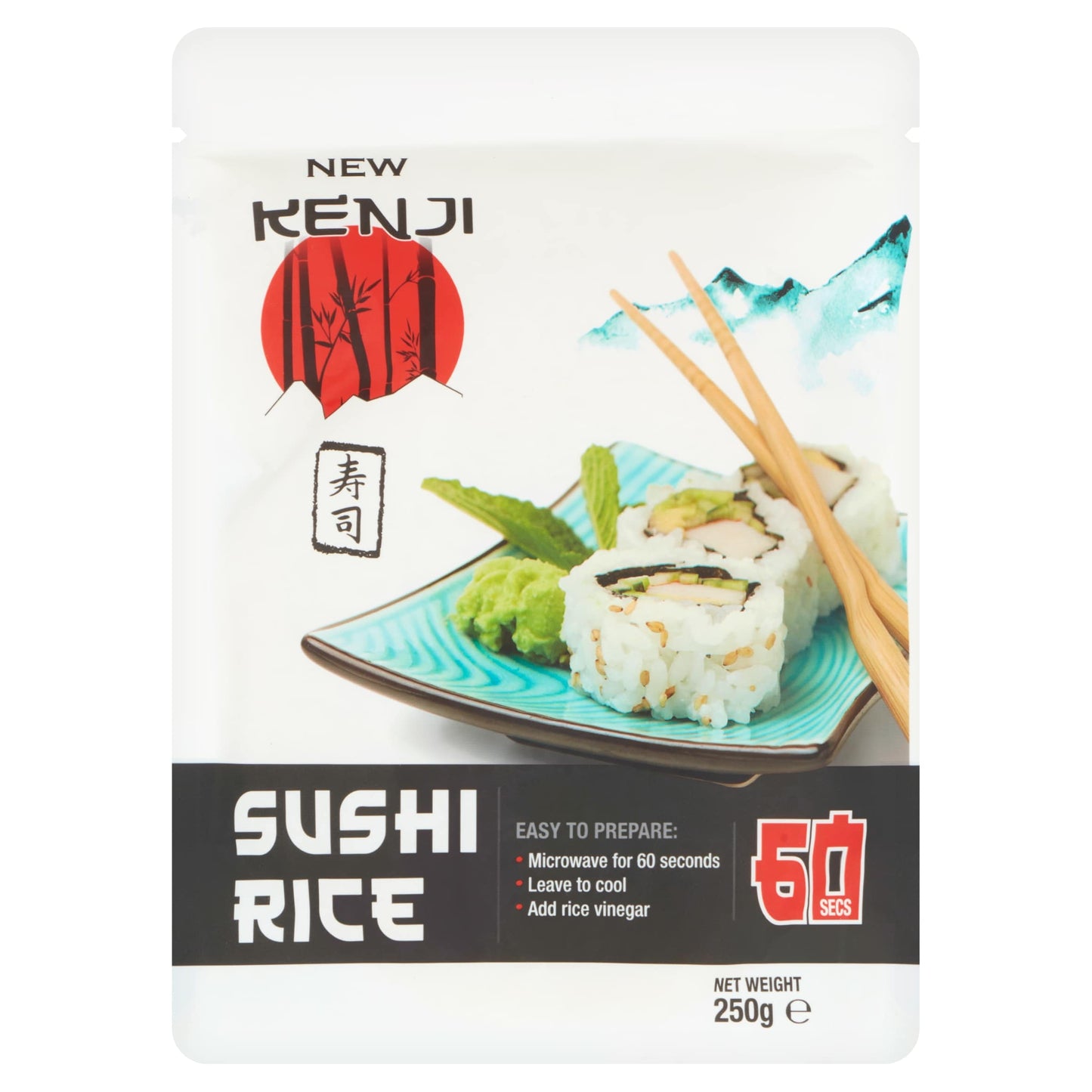 New Kenji Microwaveable Sushi Rice 250G — image 1