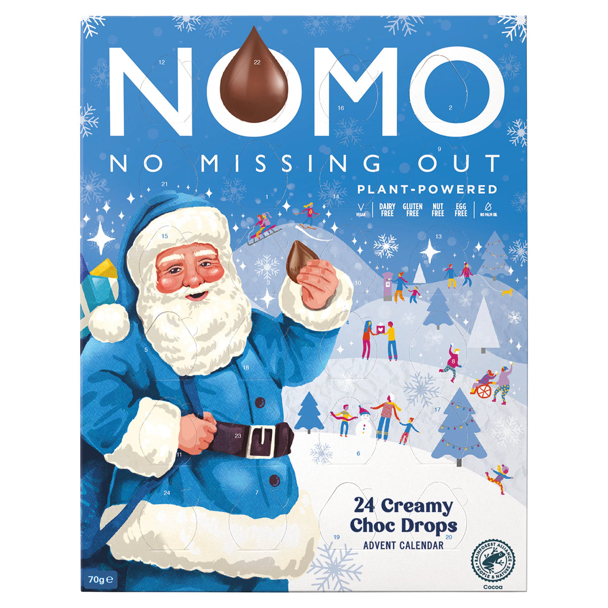NOMO Creamy Choc Advent 70g — image 1