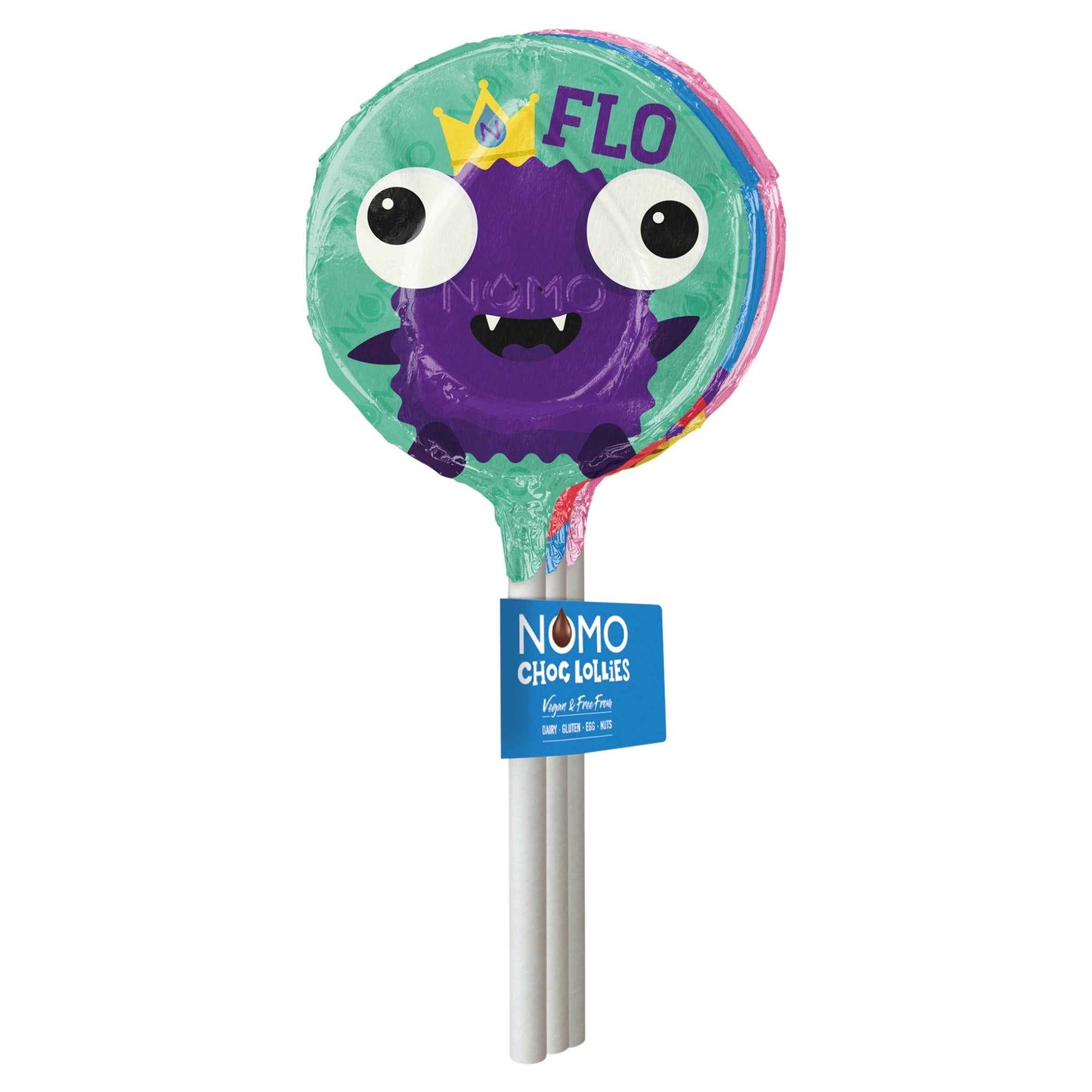 NOMO Non-dairy Milk Chocolate Lollies 3 Pack 36g