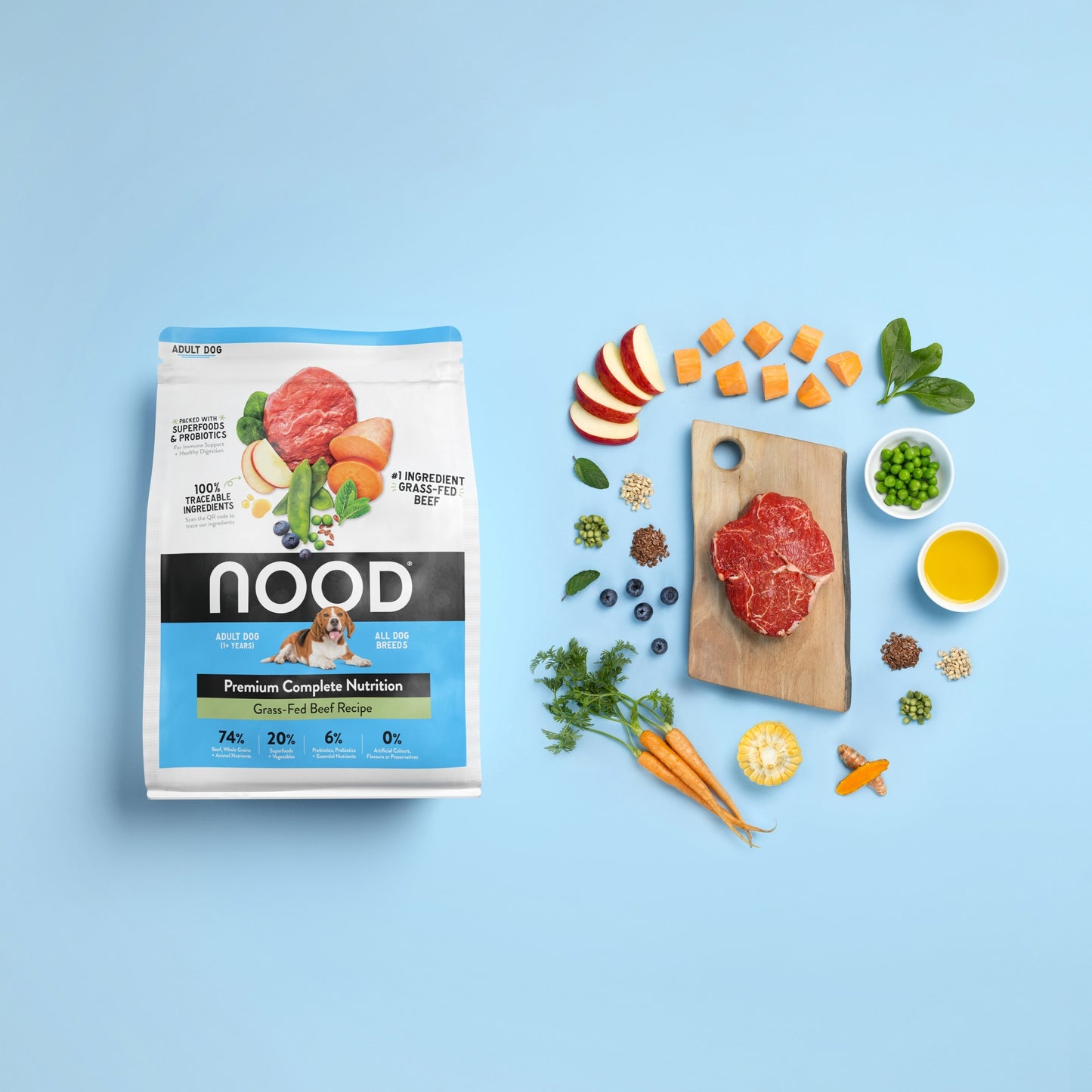Nood Dog Food Beef Recipe 1.42Kg — image 4