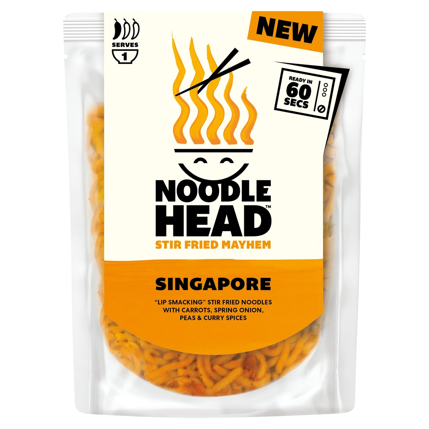 Noodle Head Singapore Stir Fried Noodles 200g — image 1