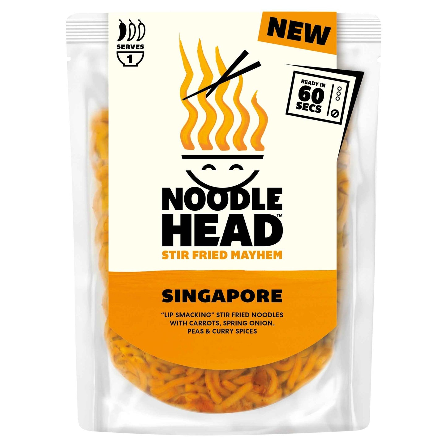 NOODLE HEAD Singapore Stir Fried Noodles 200g