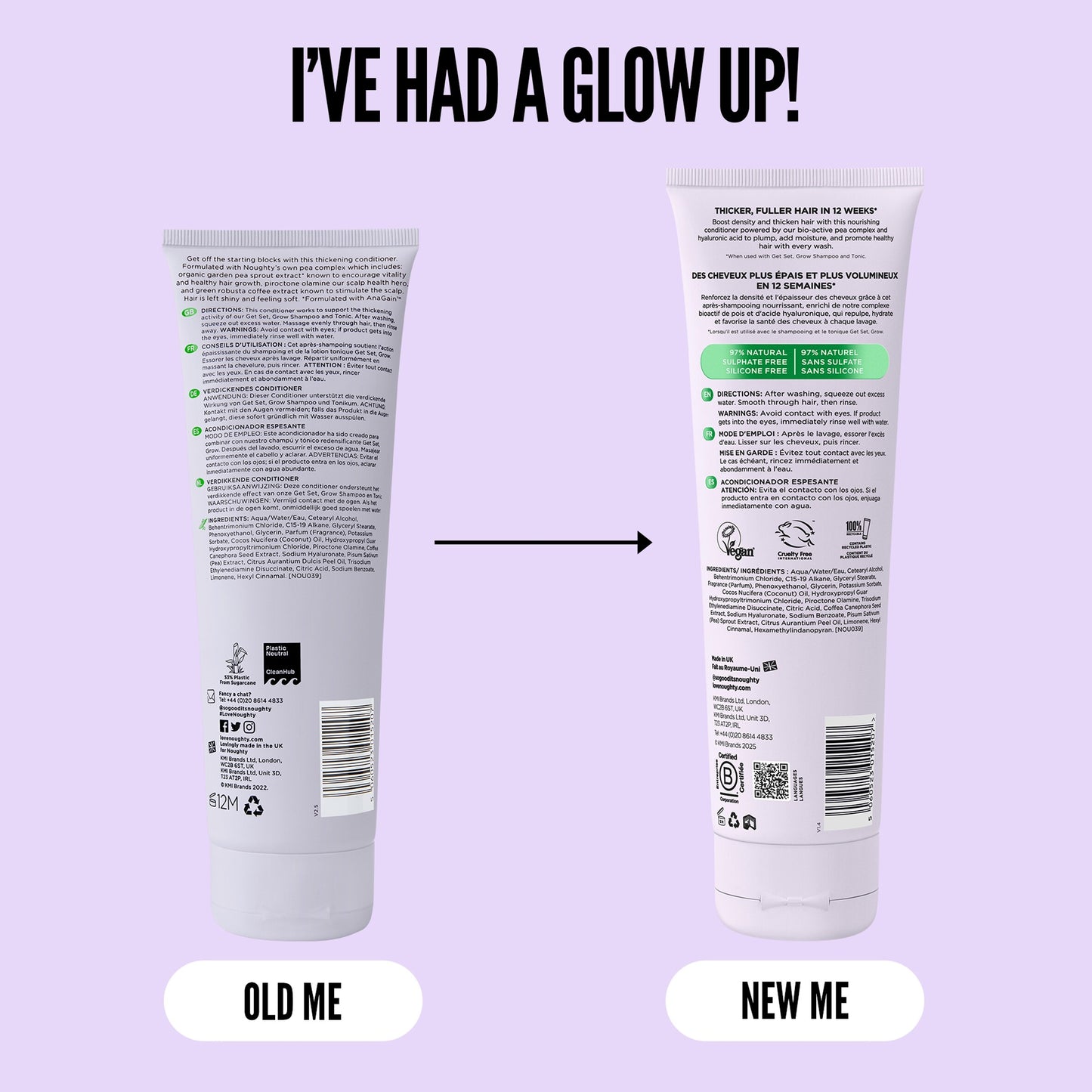 Noughty Get Set, Grow Thickening Conditioner 250ml — image 3