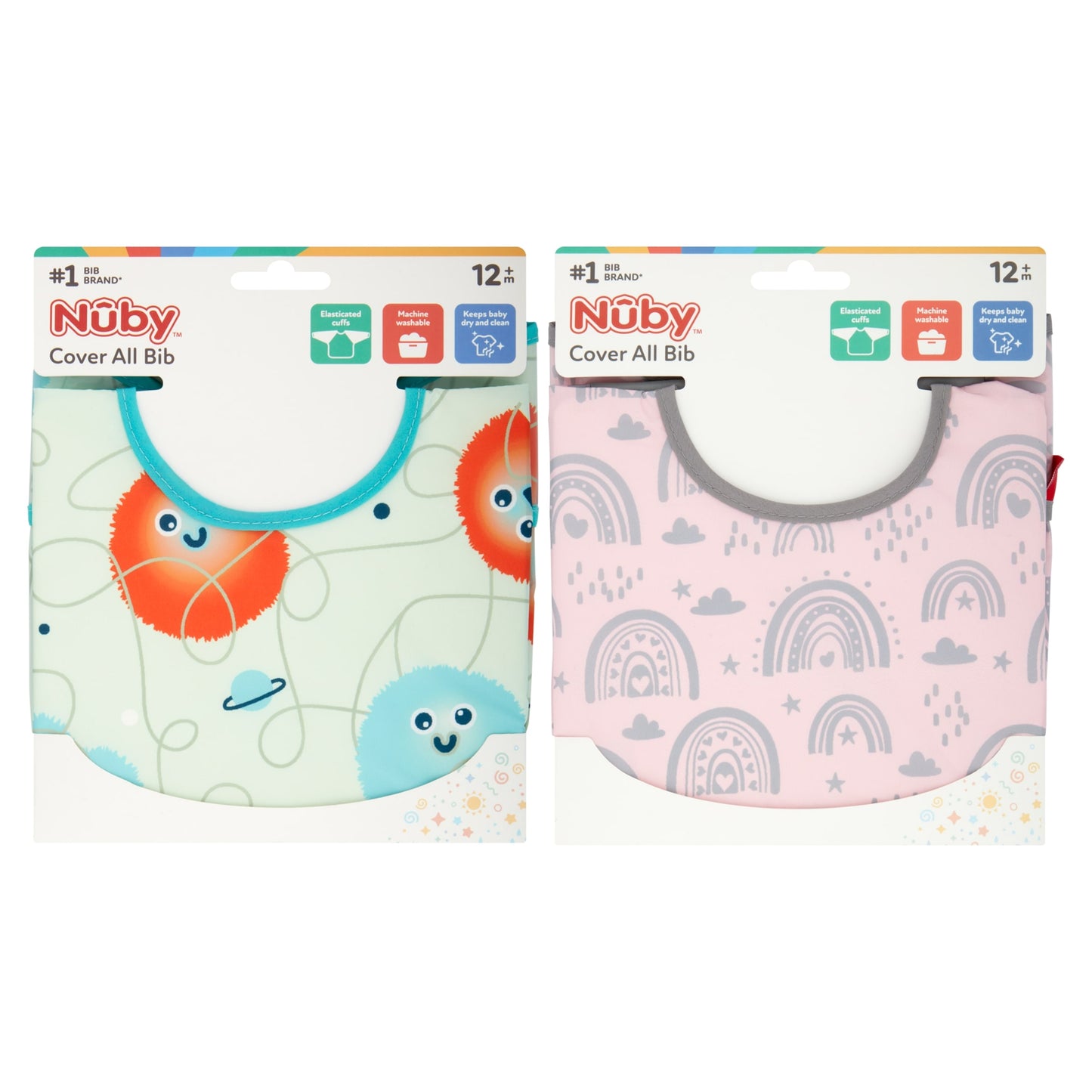 Nuby Coverall Bib 12 Months Plus — image 2
