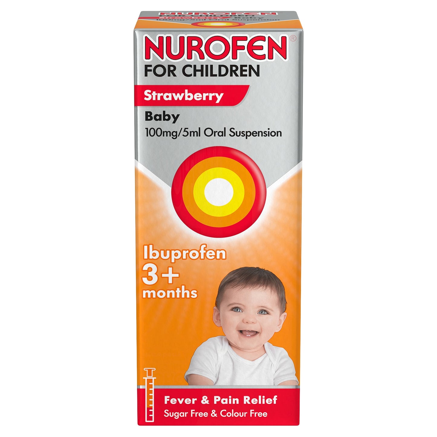 Nurofen For Children & Baby Liquid 100Ml — image 1