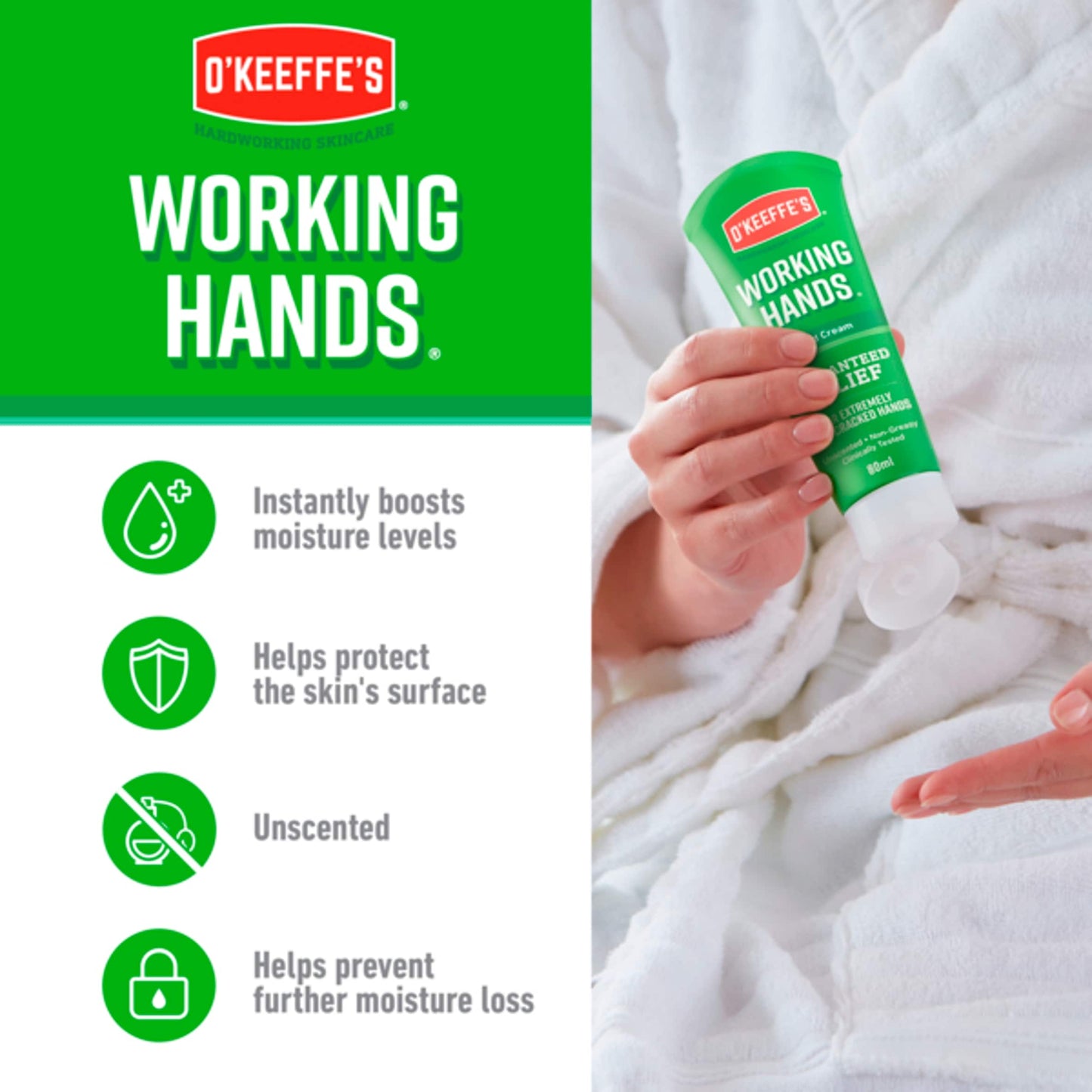 O'keeffe's Working Hands Cream 80G — image 5