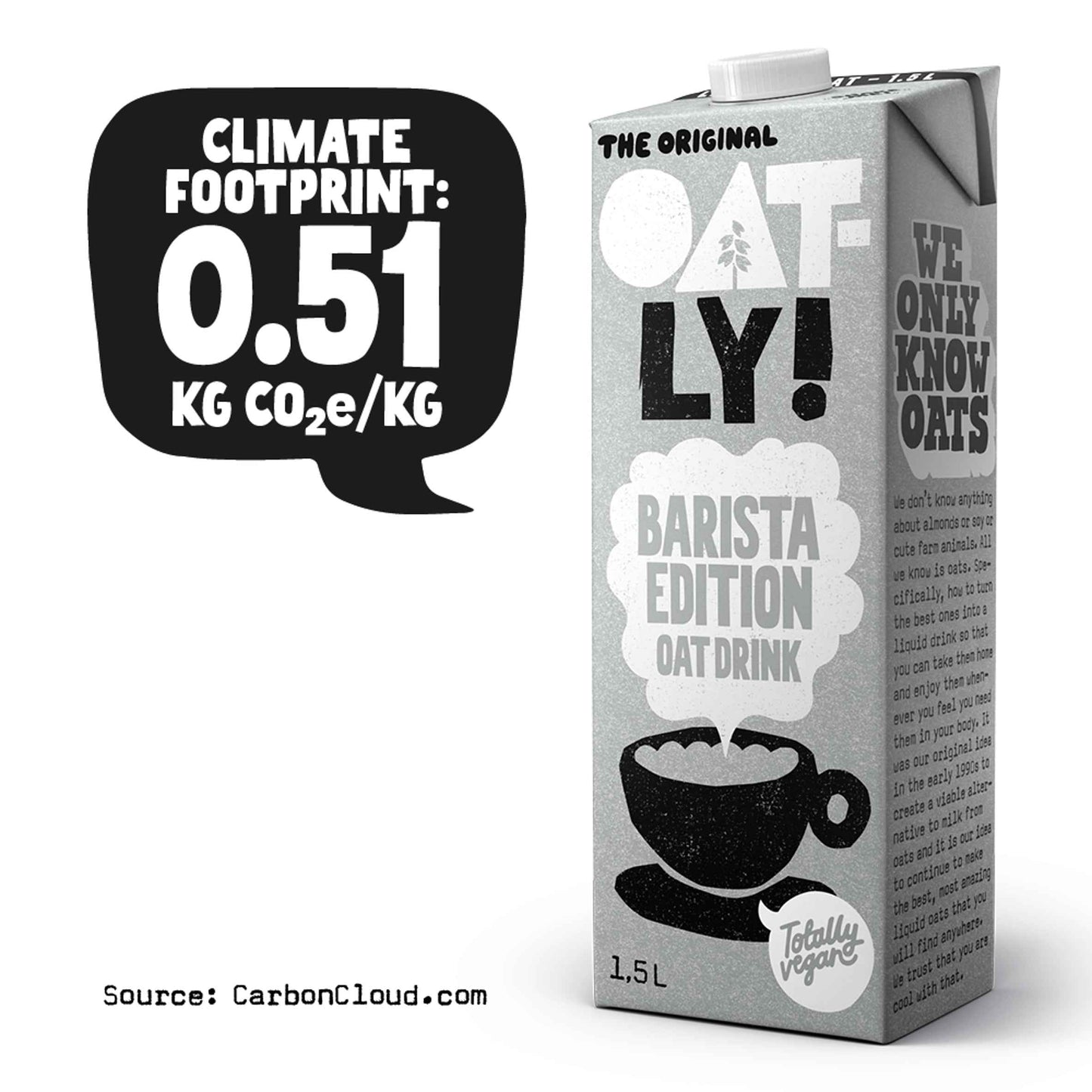 Oatly Oat Drink Barista Edition 1.5l X3