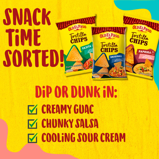 Old El Paso Tortilla Chips - Fajita 185g — image 2