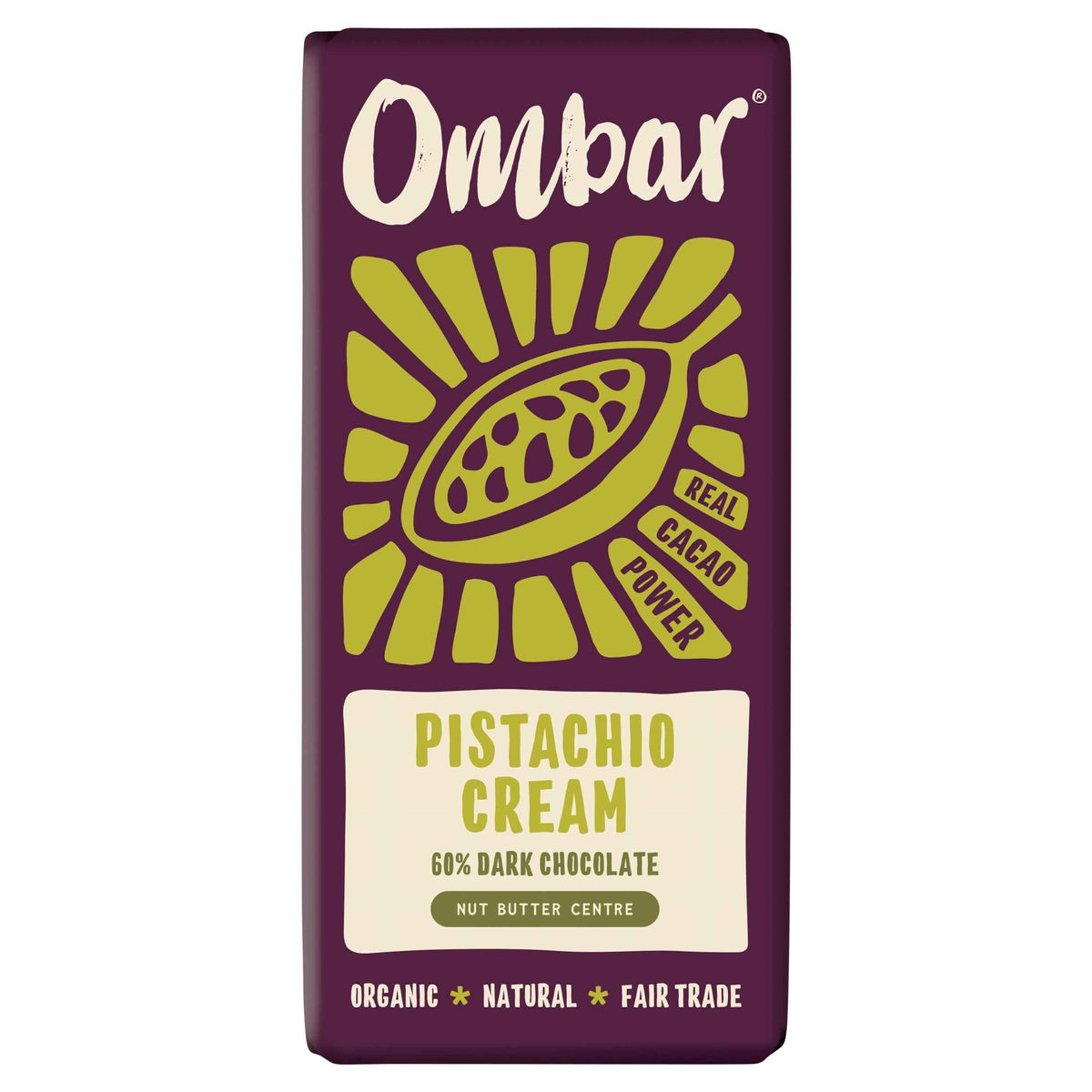 Ombar Centres Pistachio Chocolate 70g