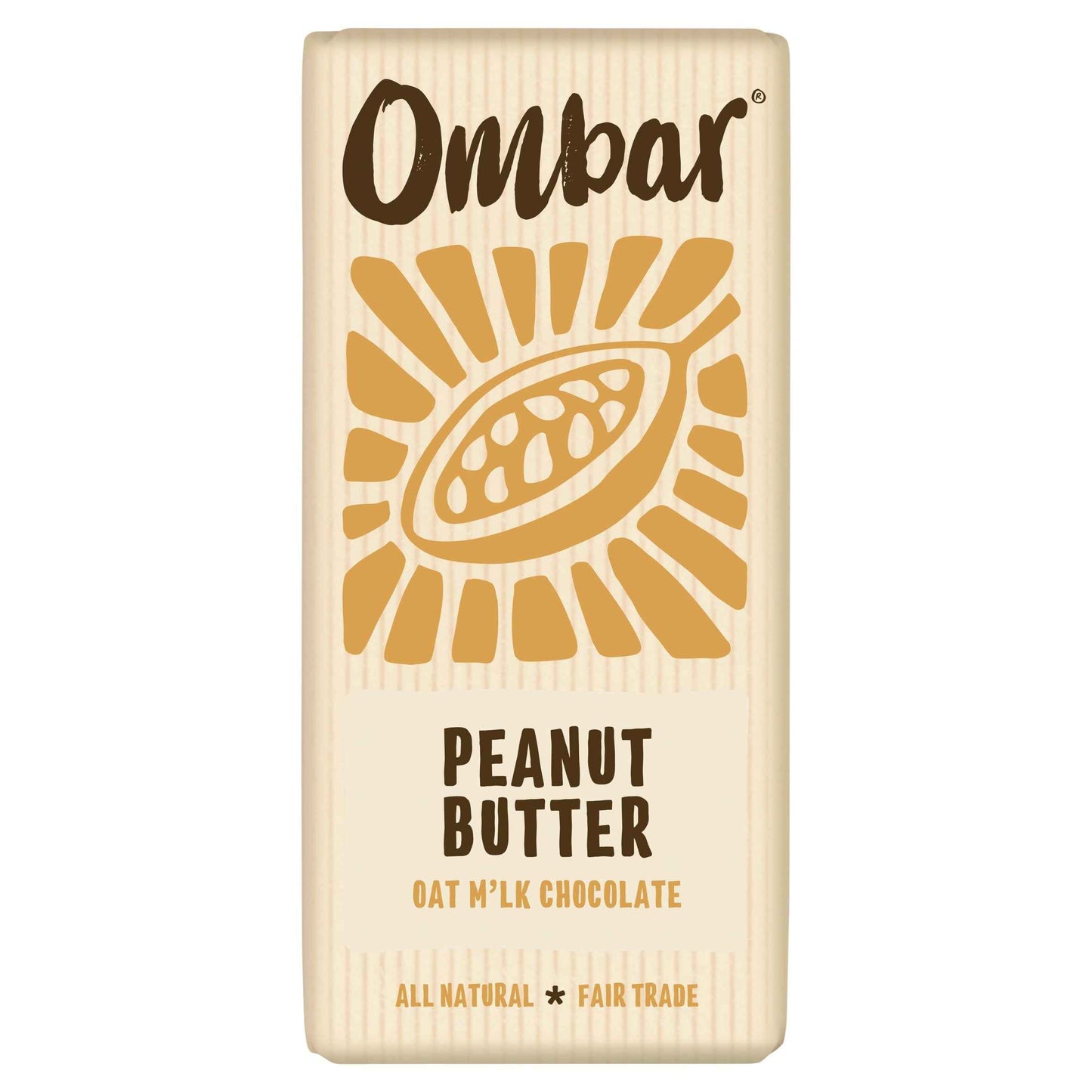 Ombar Oat M'lk Peanut Butter Chocolate Bar 70g